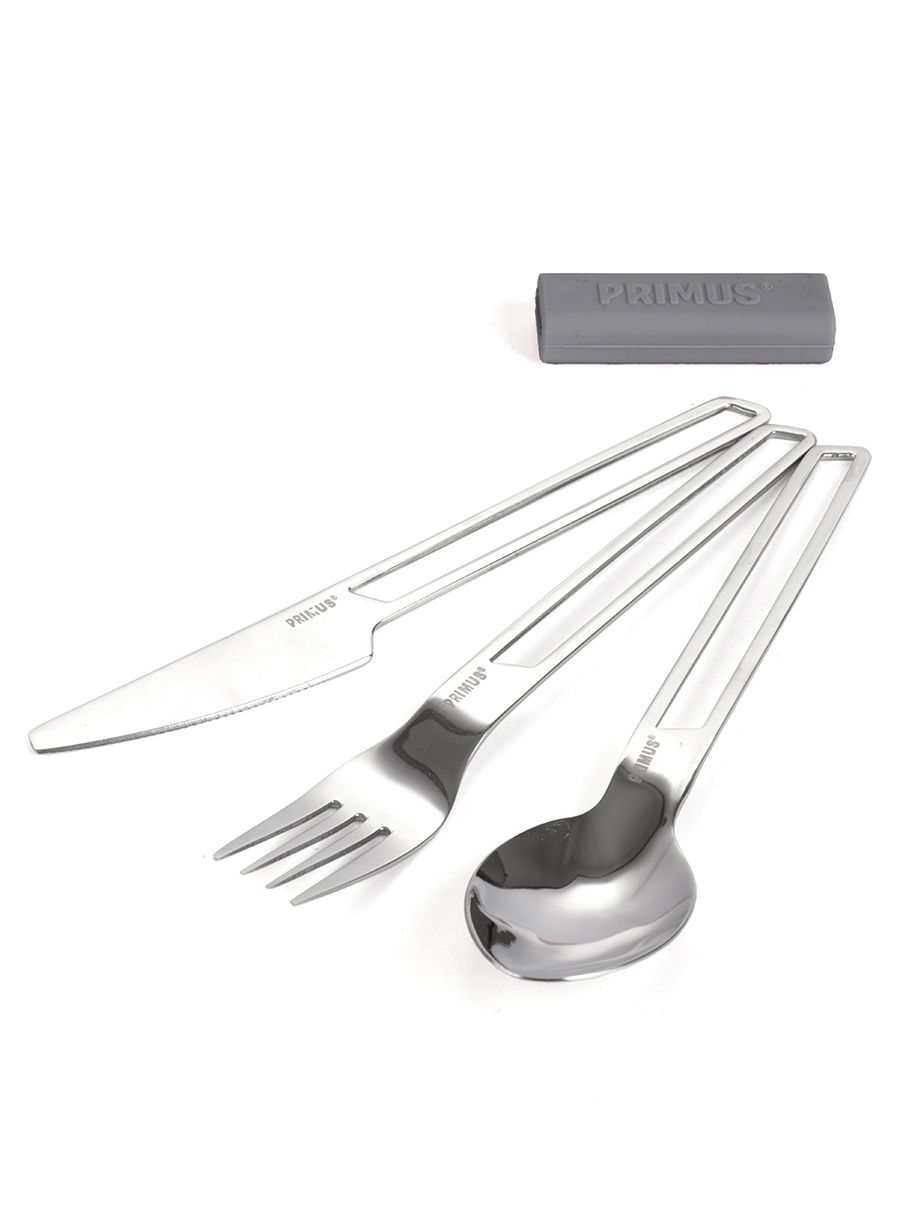 Столові прибори туристичні Primus Leisure Cutlery - concrete grey
