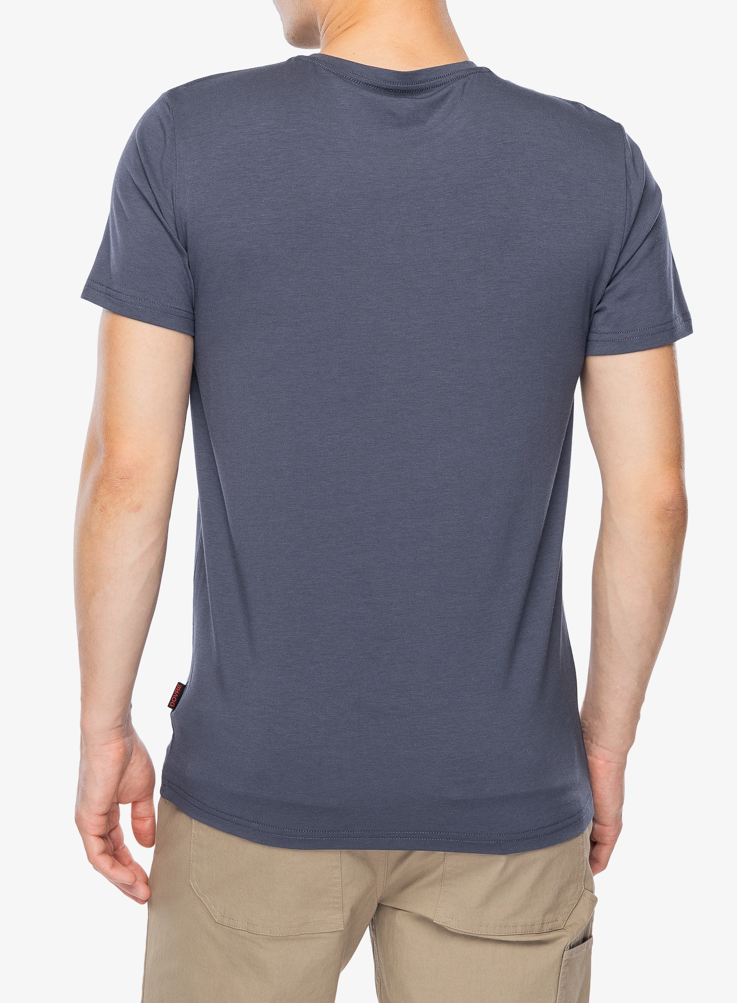 Футболка бавовняна Dovre O-neck Bamboo Viscose T-shirt - grey
