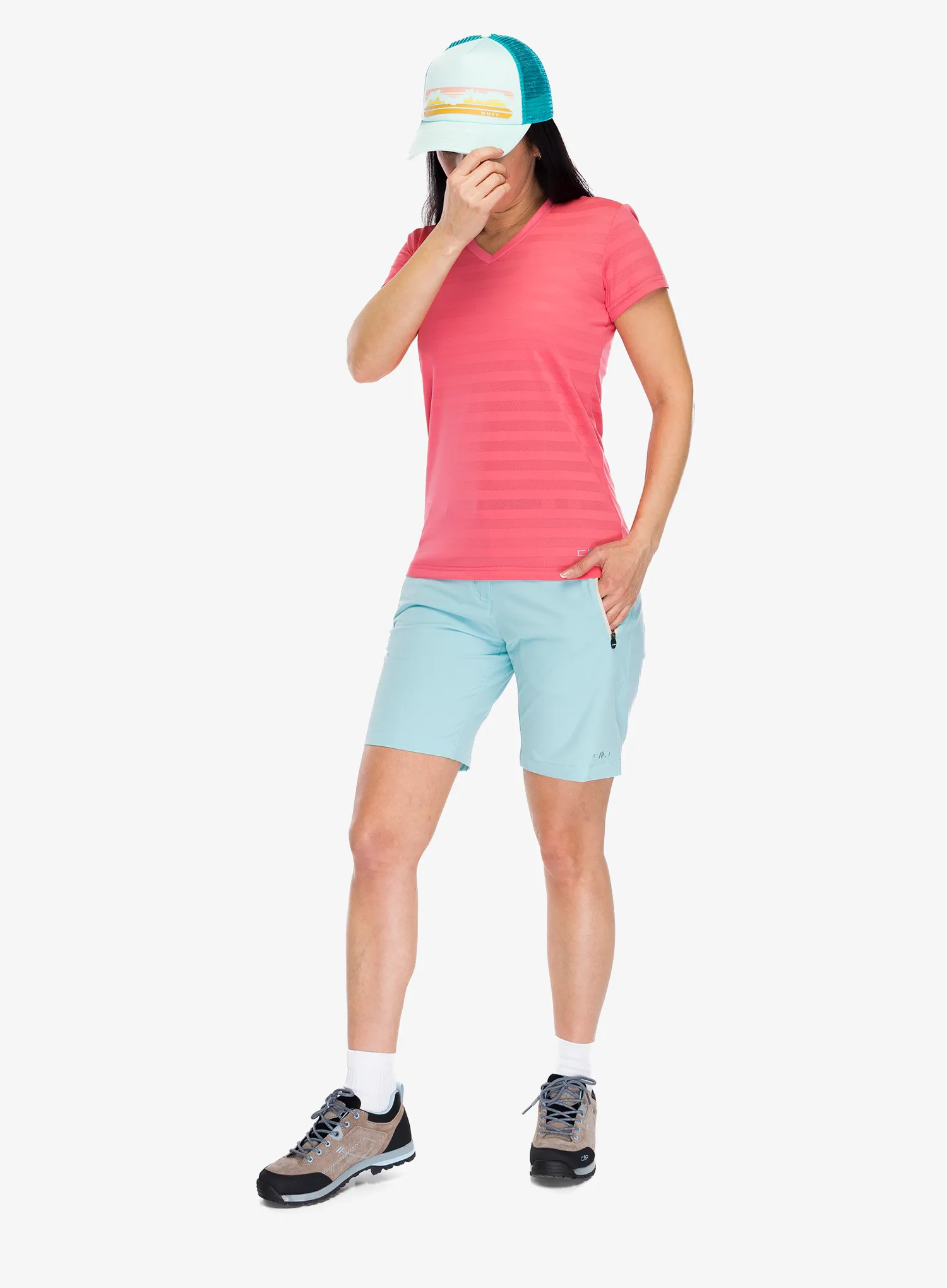 Футболка жіноча CMP Velora T-Shirt - coral