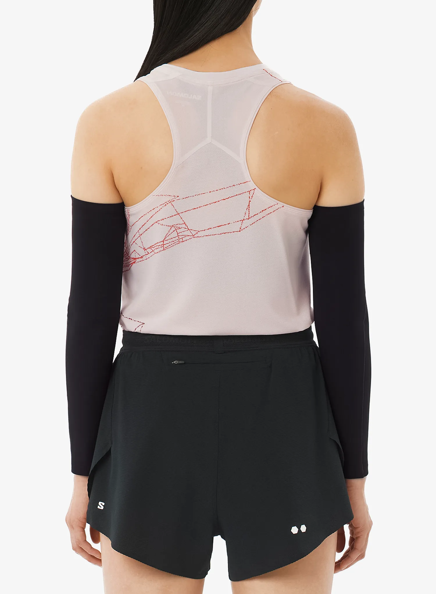 Безрукавка жіноча Salomon S/Lab Speed Singlet - lilac ash