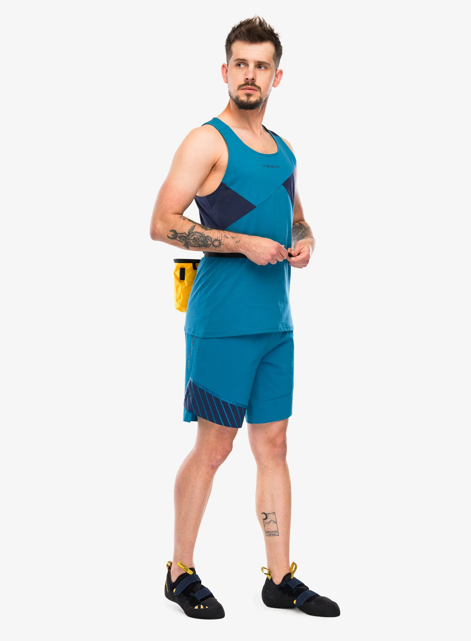 Чоловічий топ La Sportiva Dude Tank - lake/night sky