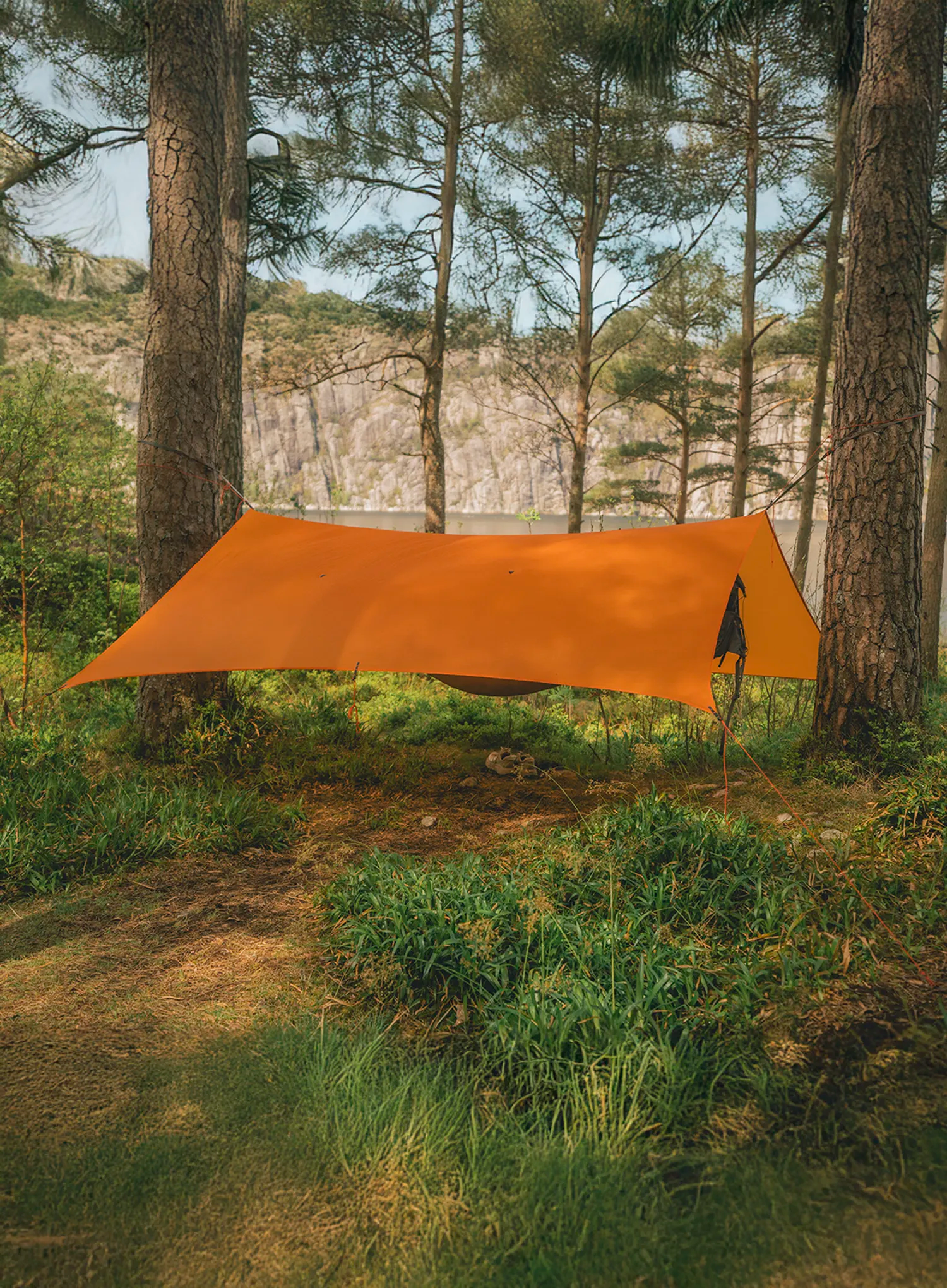 Тент Robens Vestis 3.10 x 2.92 Duo tarp UL - orange