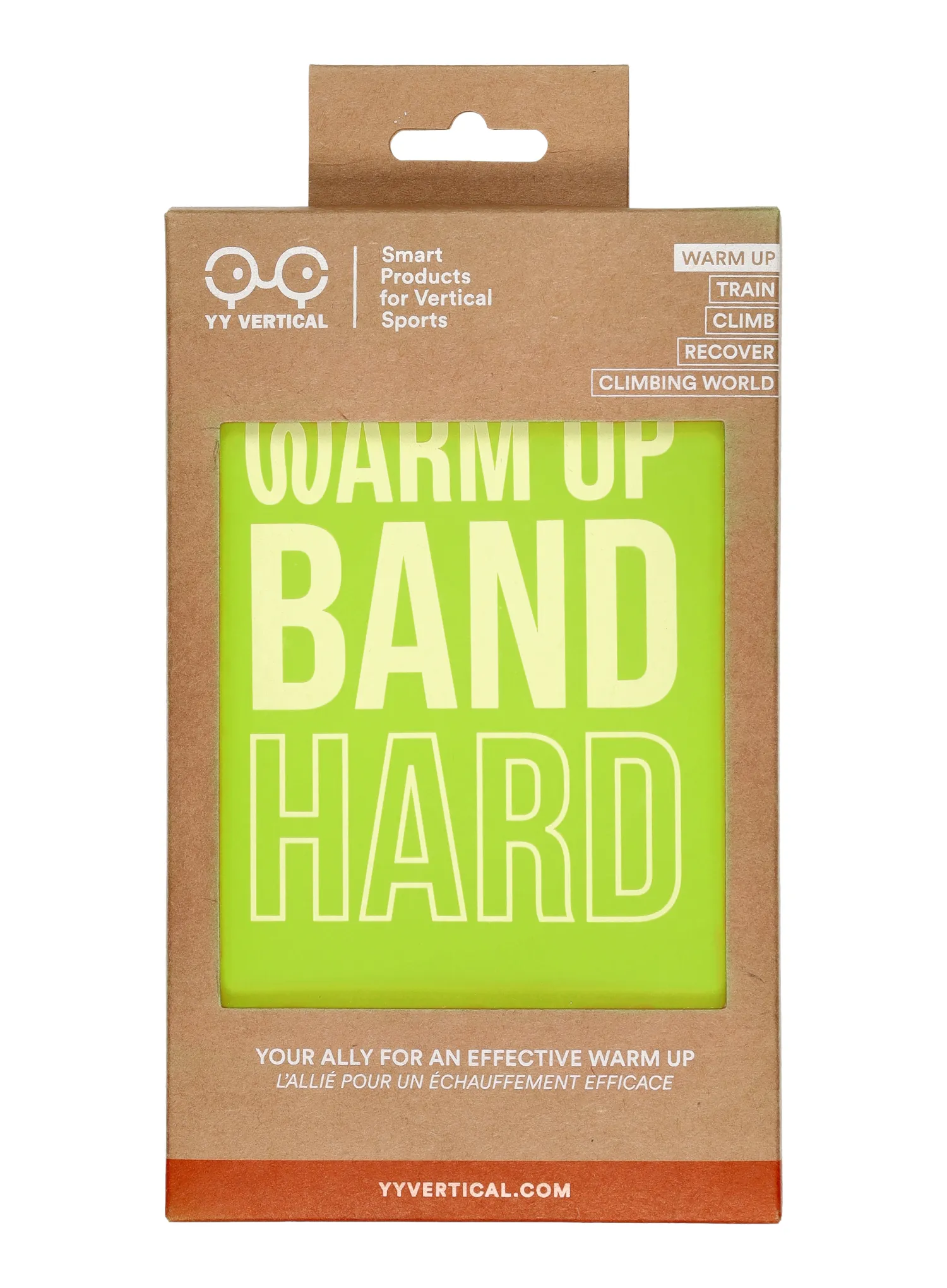 Стрічка для тренувань Y&Y Vertical Warm Up Band Easy - green