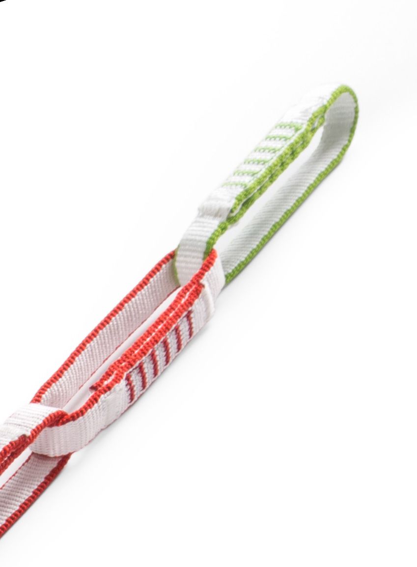 Петля Ocun Ultichain Bio-Dyn 12 mm 90 cm - red/white