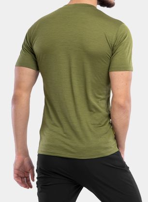 Футболка з мериноса Sensor Merino Active PT Tee S/S - safari track