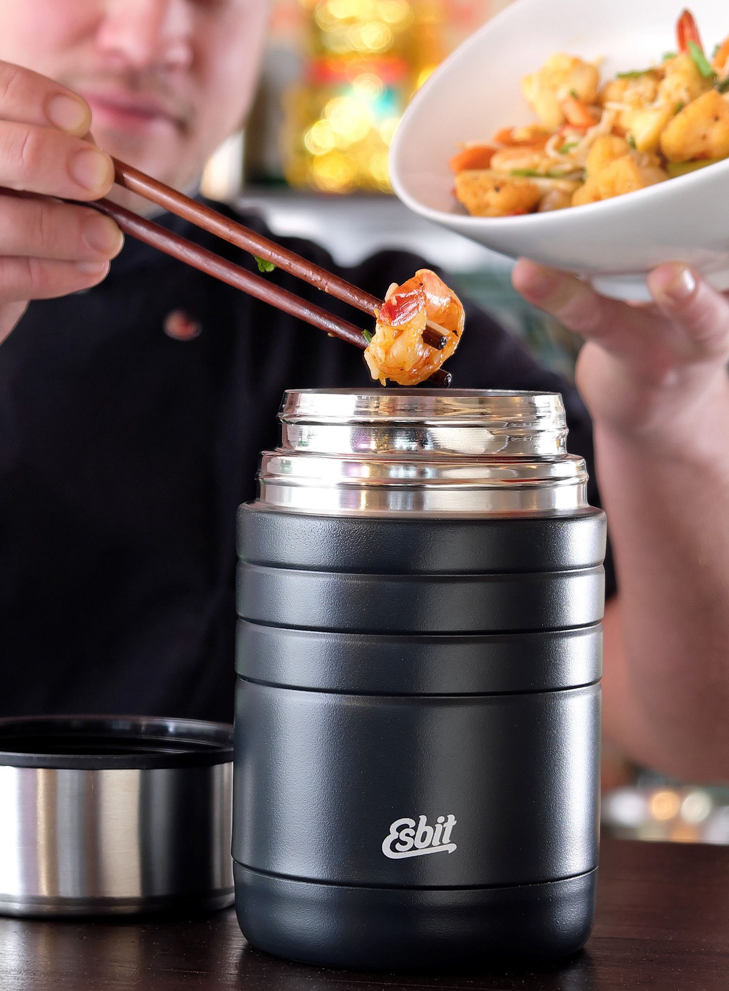 Термос для їжі Esbit Food Jug Majoris 1L - black