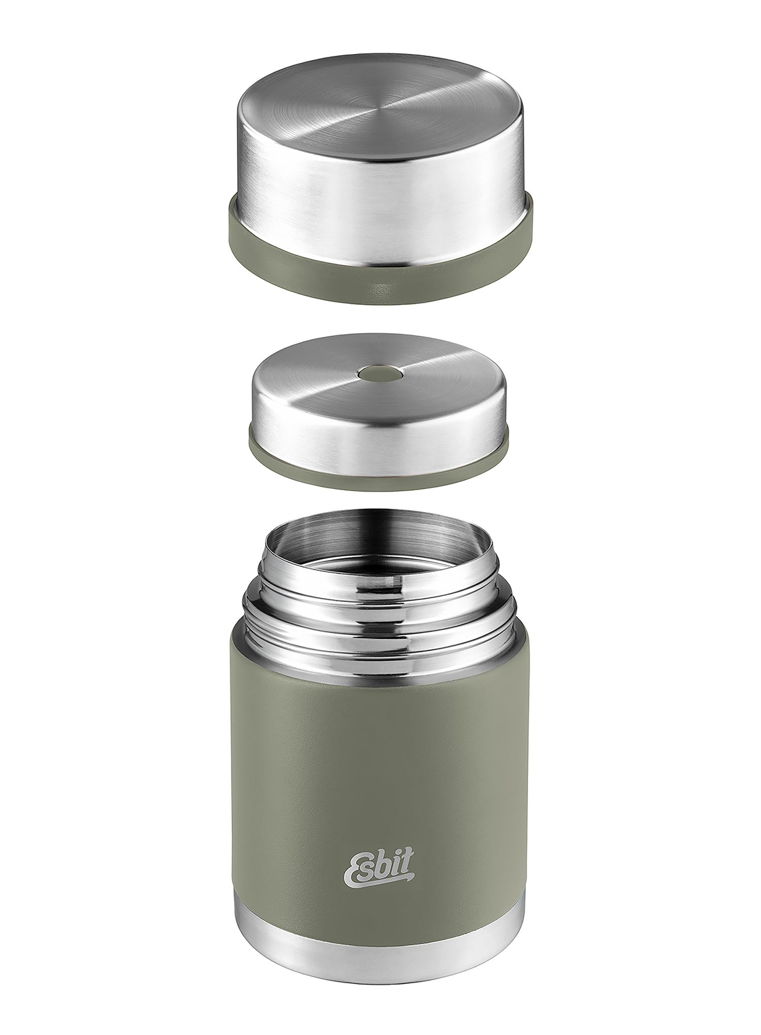 Термос для їжі Esbit Sculptor Food Jug 1000 ml - stone grey