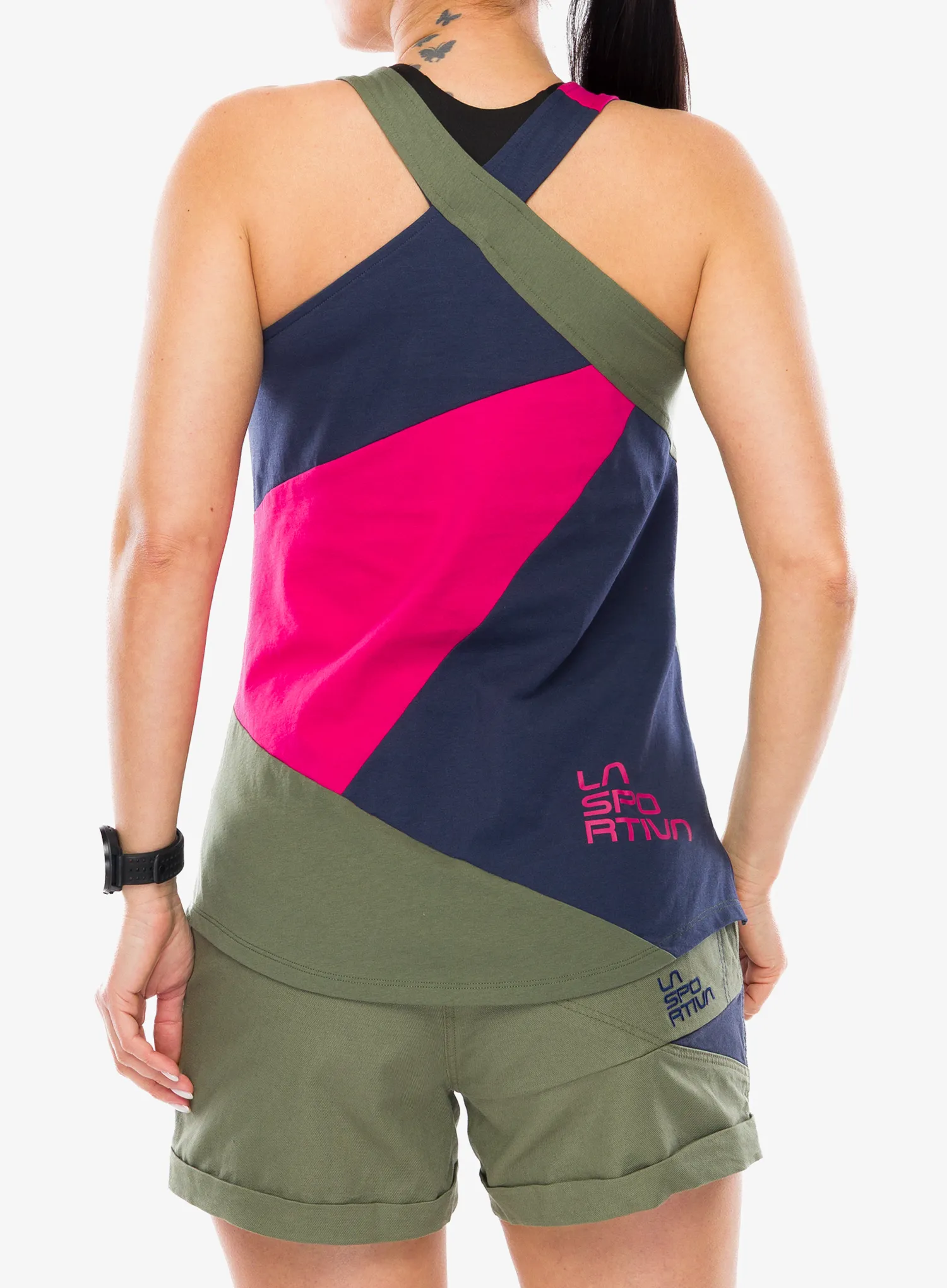 Топ жіночий La Sportiva Twist Tank - cypress/night sky