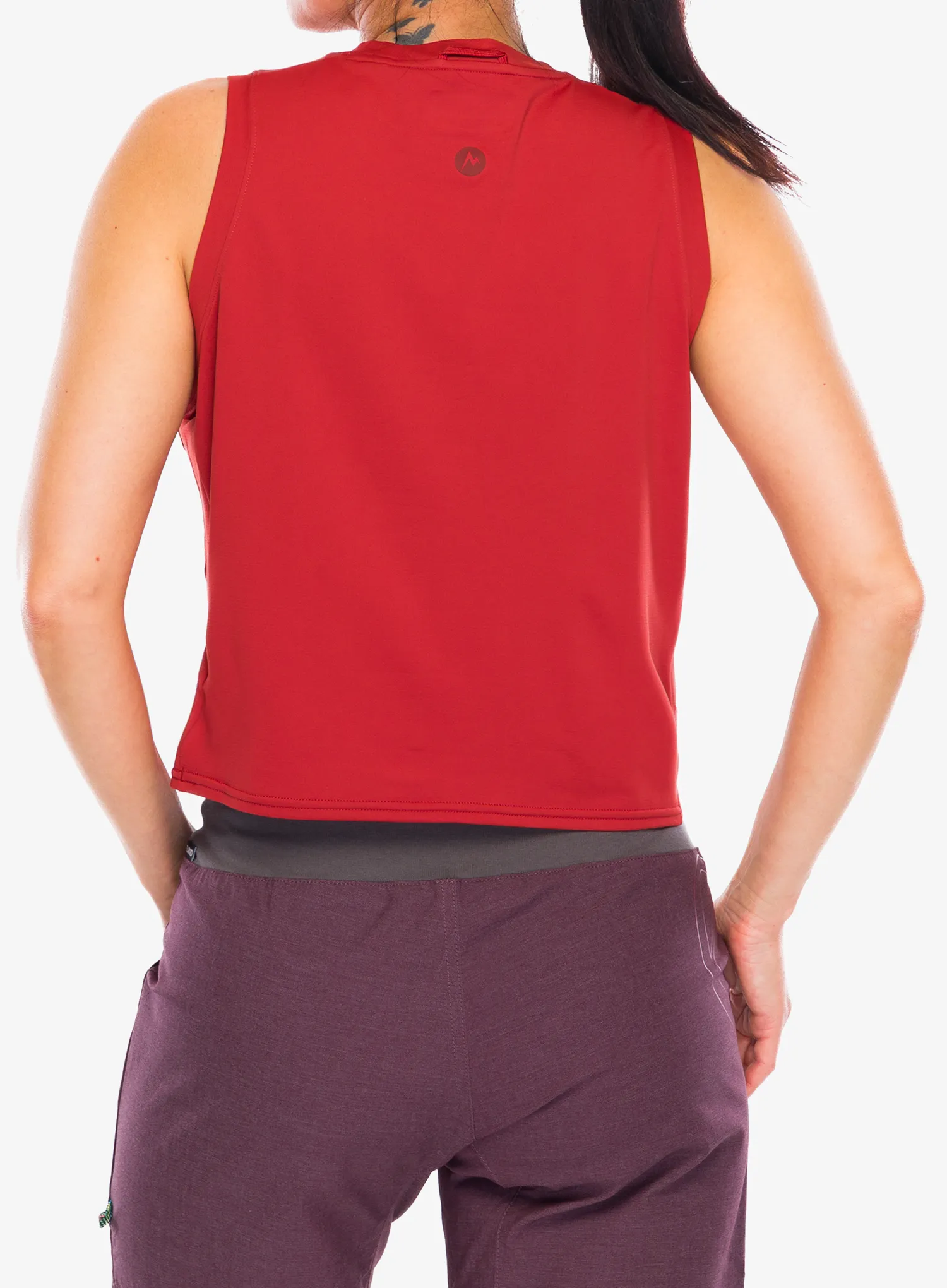 Топ жіночий Marmot AirExchange SolarShield High Neck Tank - sumac