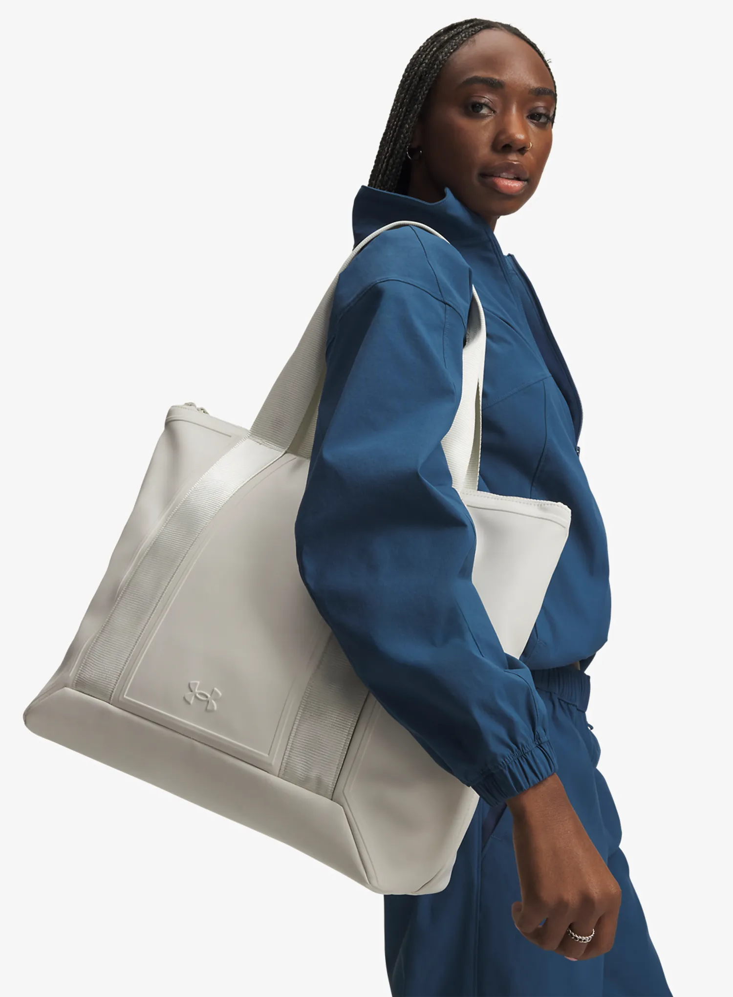 Сумка міська Under Armour Luna Tote - boundless blue/boundless blue