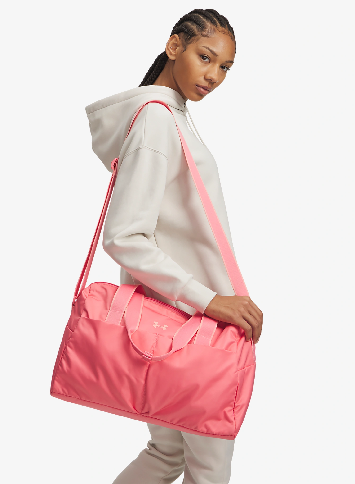 Сумка міська Under Armour Studio Lite Duffle - bittersweet pink/posh pink