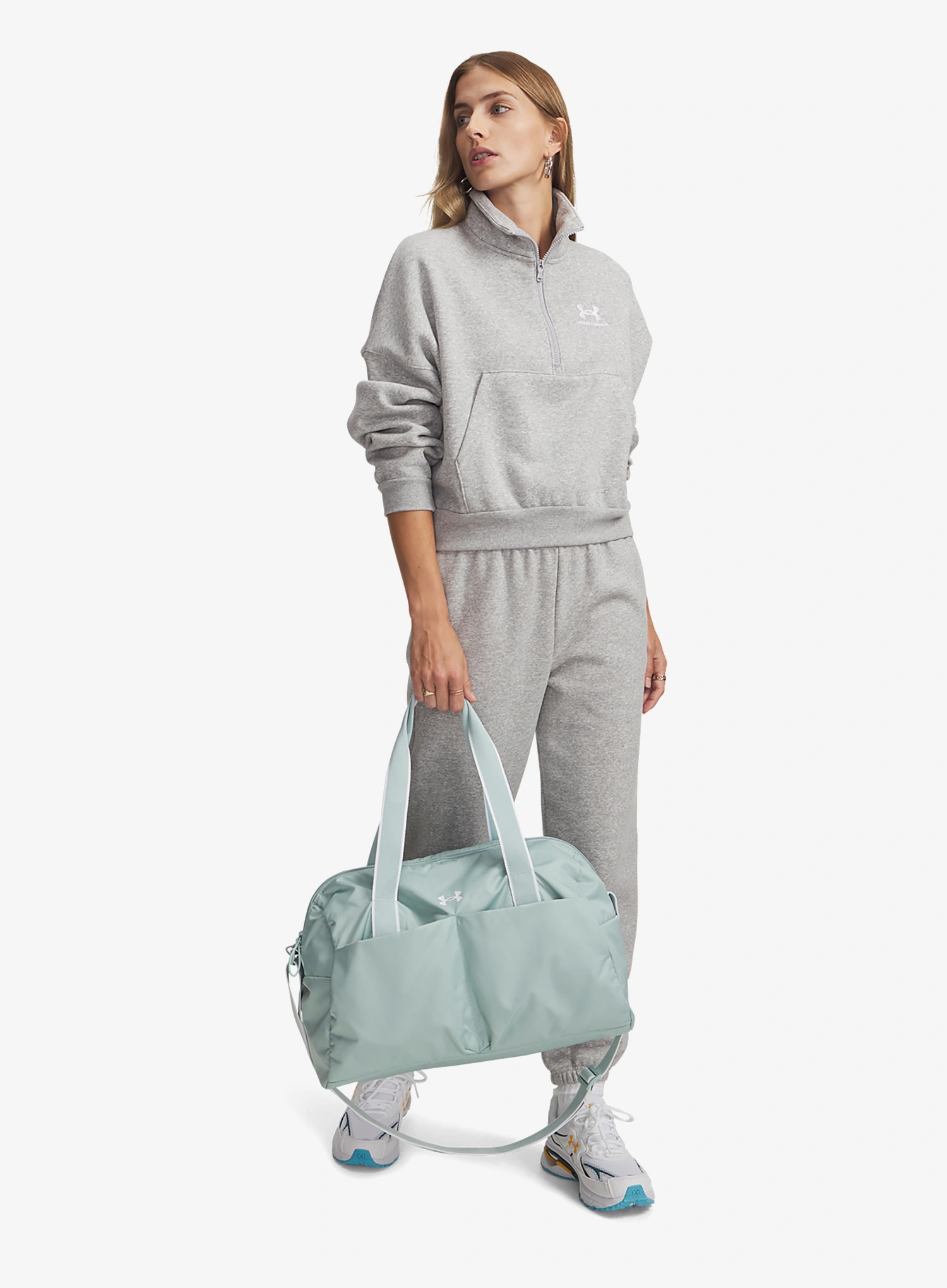 Сумка міська Under Armour Studio Lite Duffle - enamel blue/white