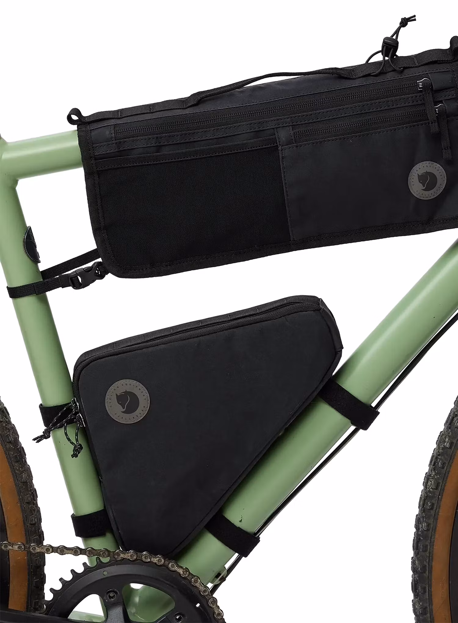Сумка на раму велосипеда Fjallraven Hoja Bike Frame Fold Bag - black