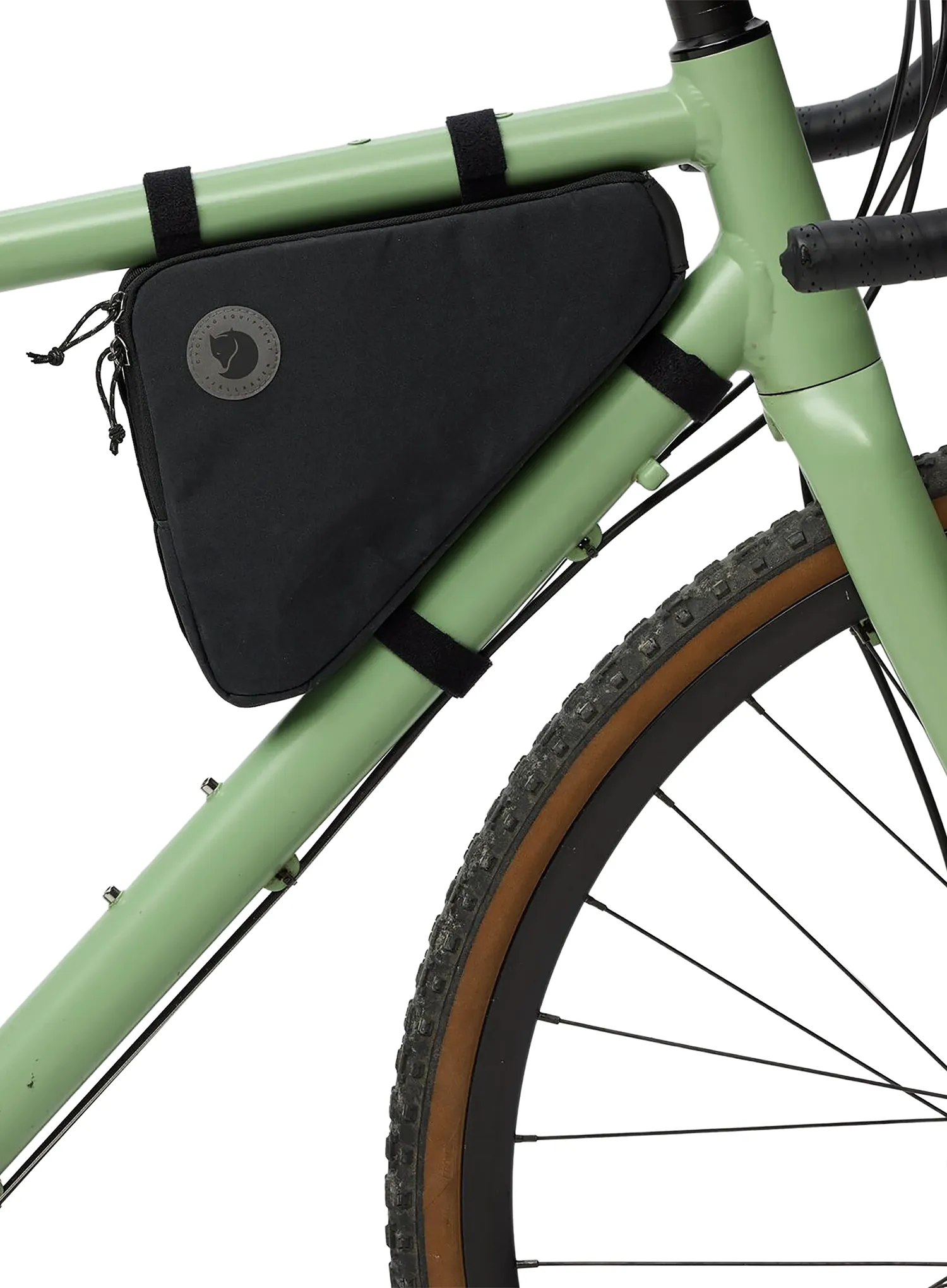 Сумка на раму велосипеда Fjallraven Hoja Triangle Frame Bag - black