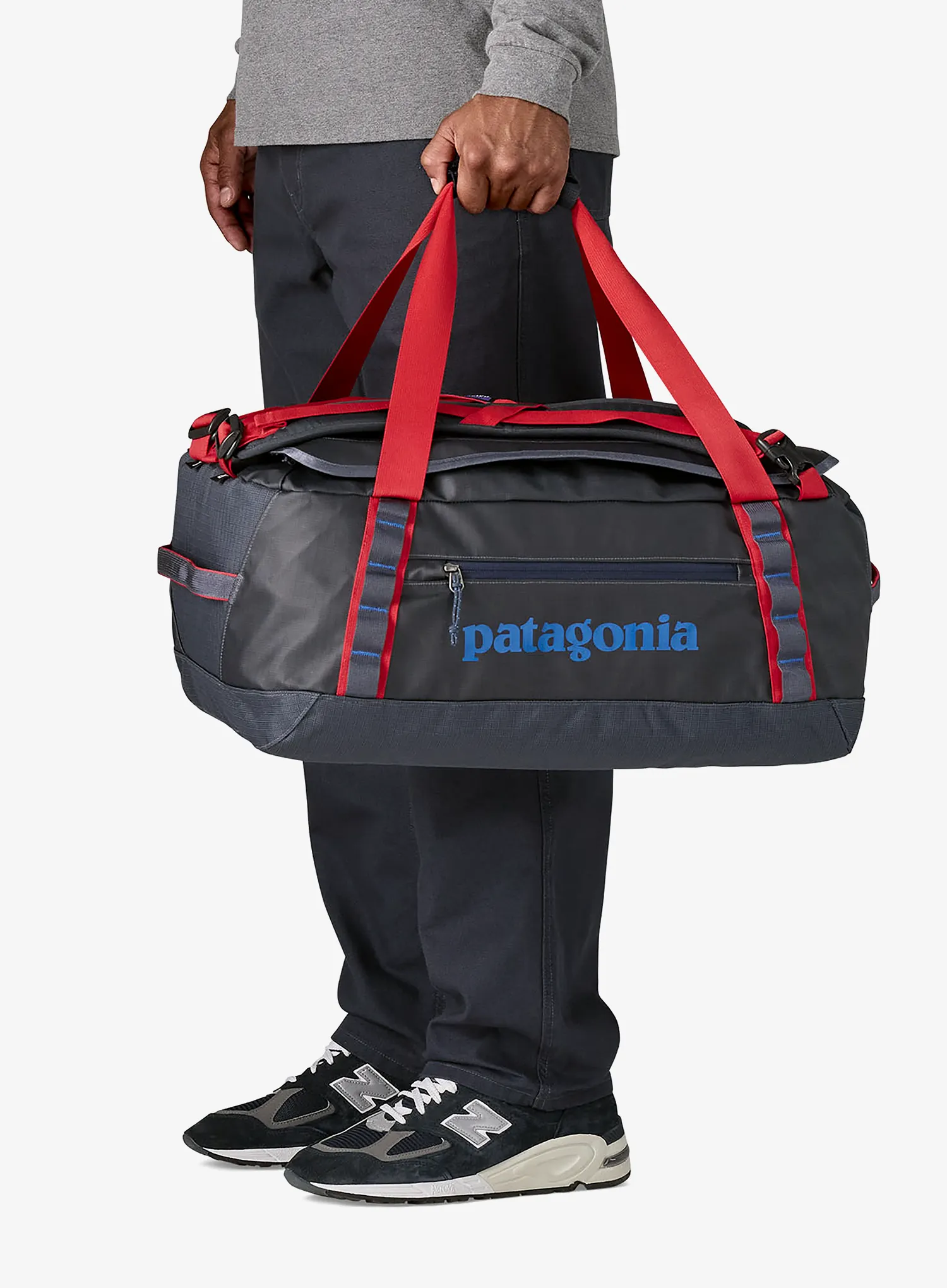 Сумка Patagonia Black Hole Duffel 40L - smolder blue/amanita red