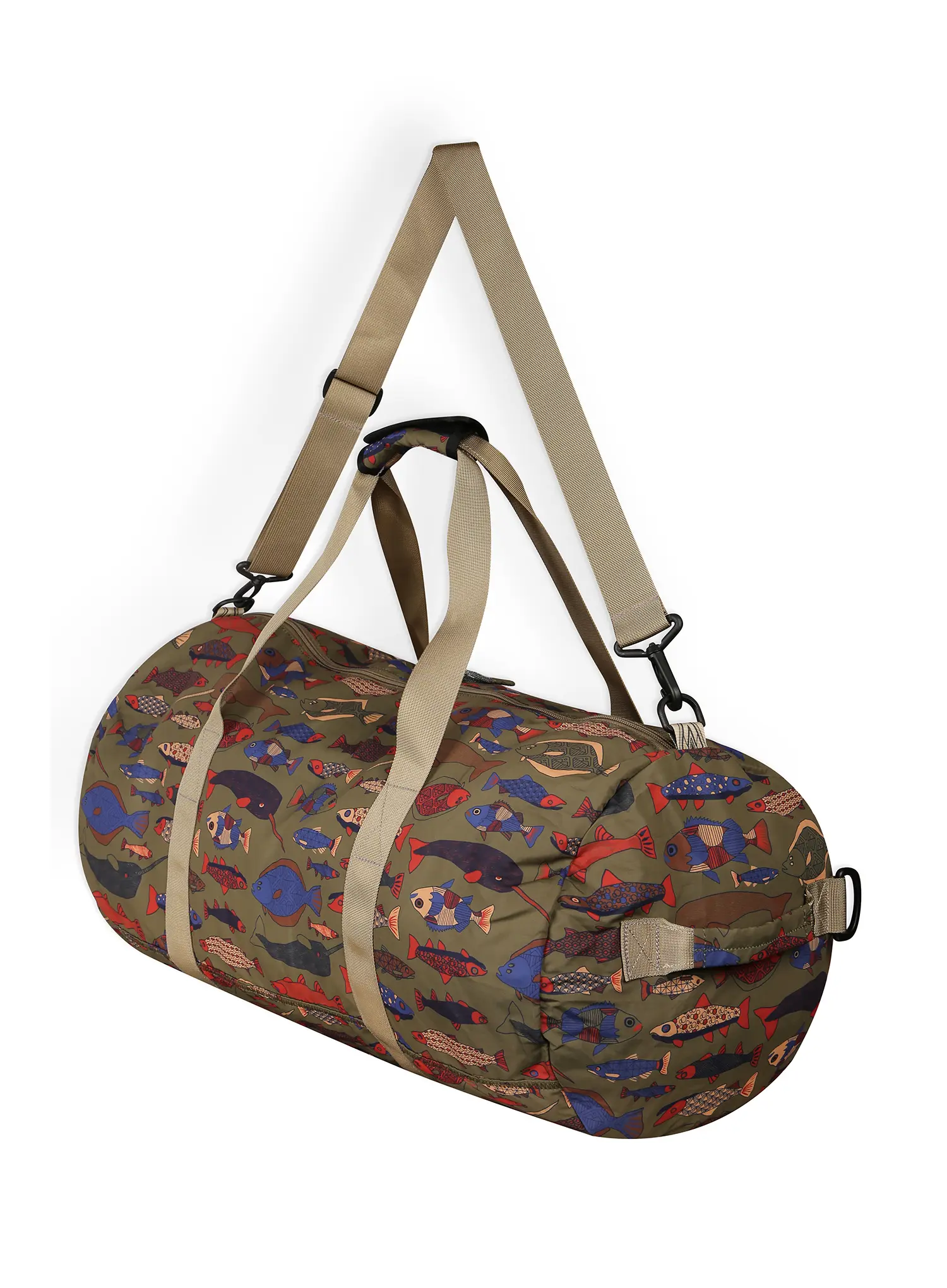 Сумка для подорожей Kavu Tide Rip - fish tessellate