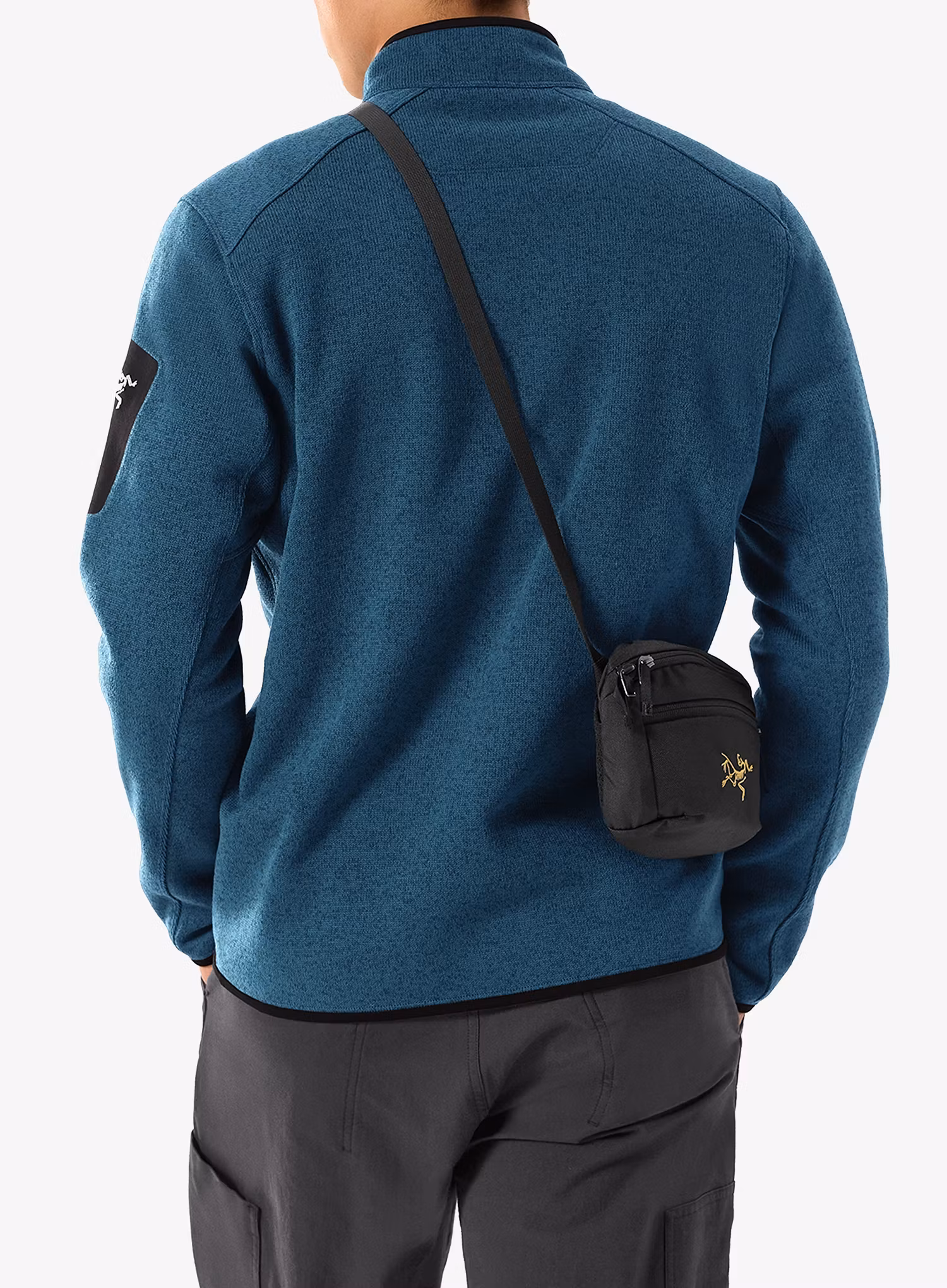 Сумочка поясна Arcteryx Mantis 1 Waist Pack - 24k black