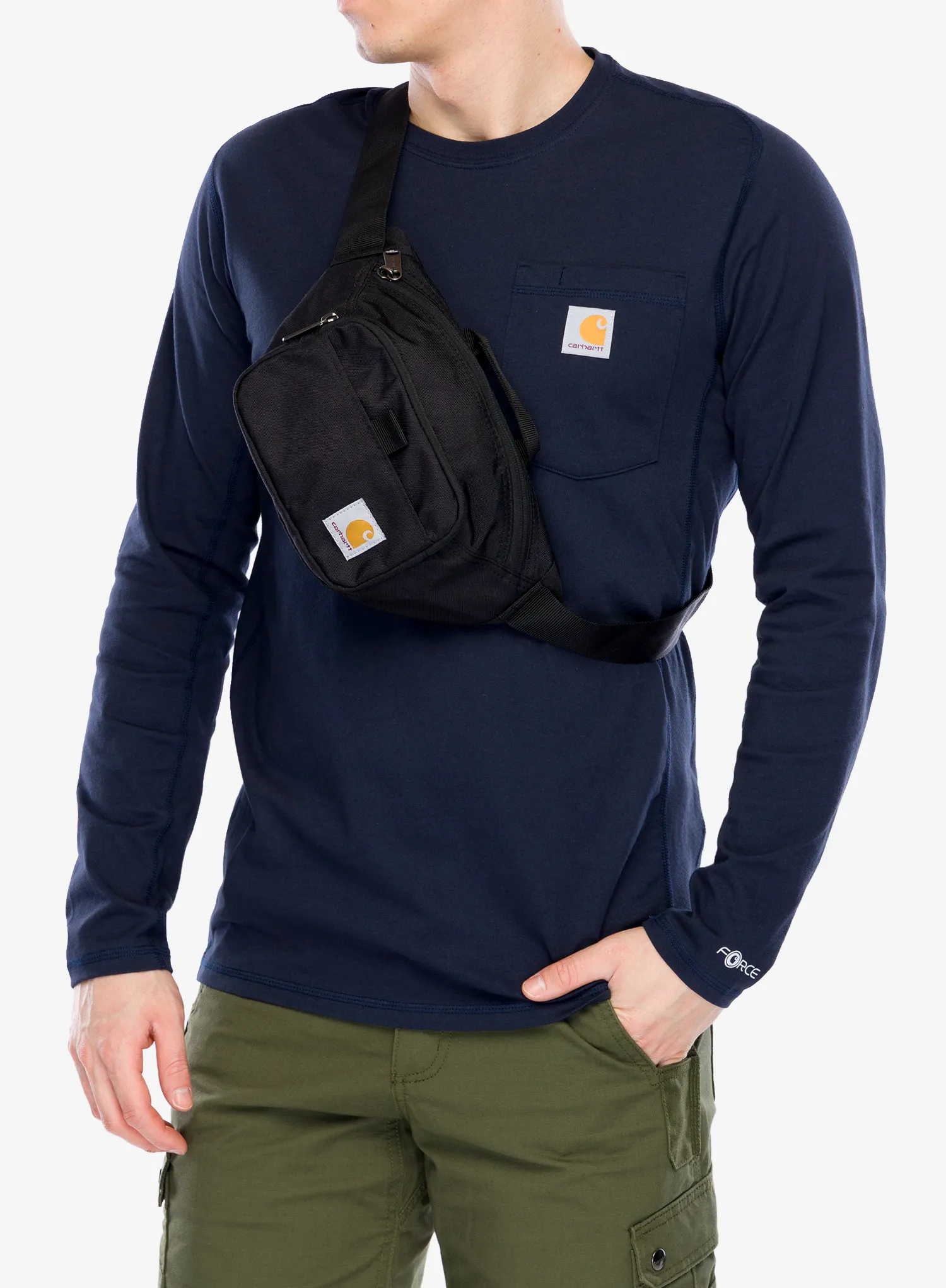 Сумочка поясна Carhartt Waist Pack - black