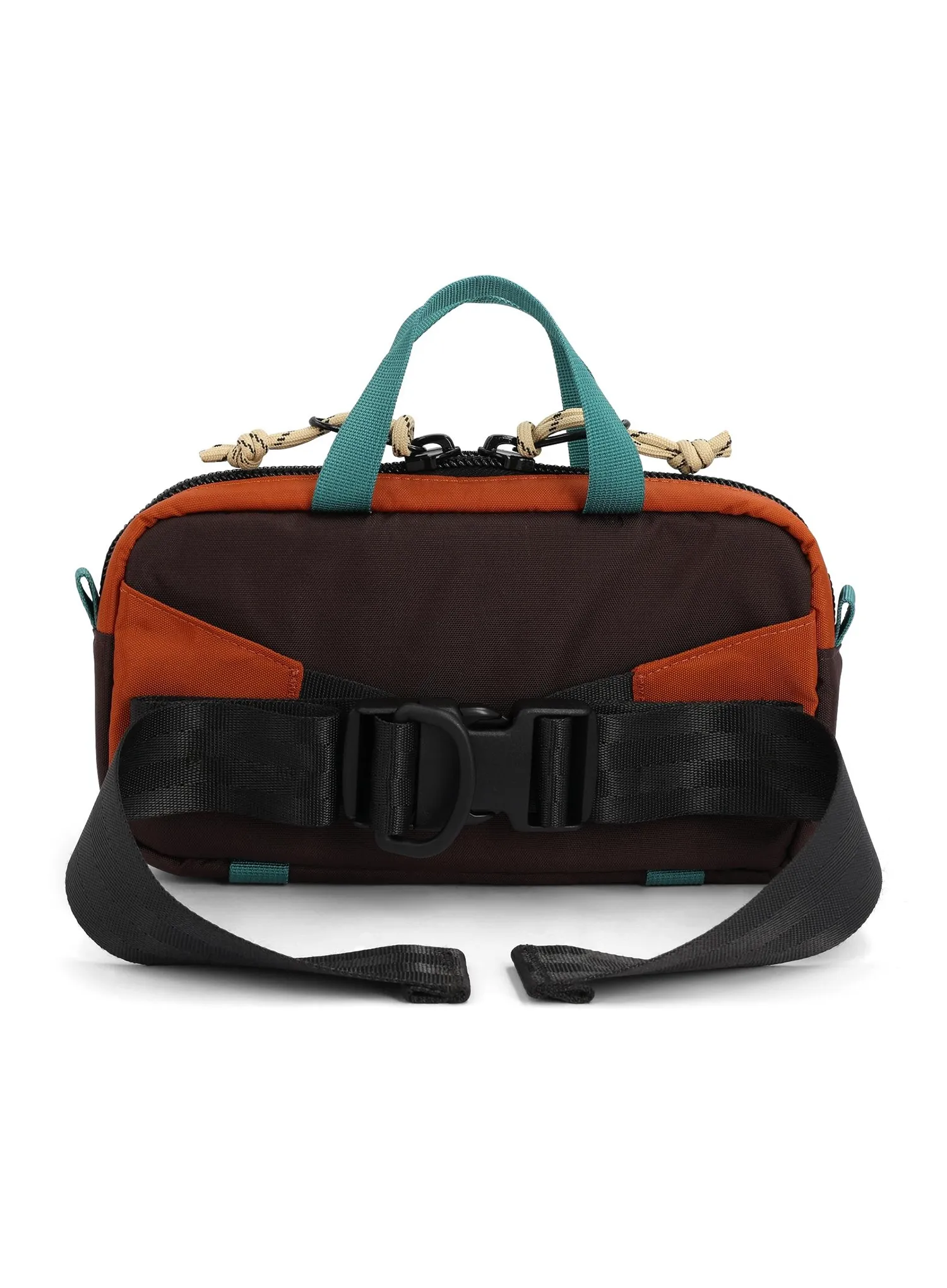 Сумочка поясна Topo Designs Mini Quick Pack - clay/chocolate