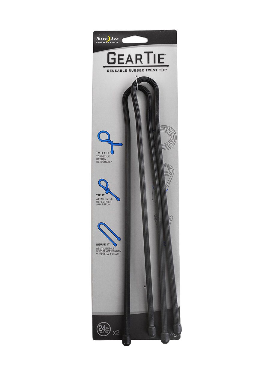 Троки Nite Ize Gear Tie 24 - 2Pack - black