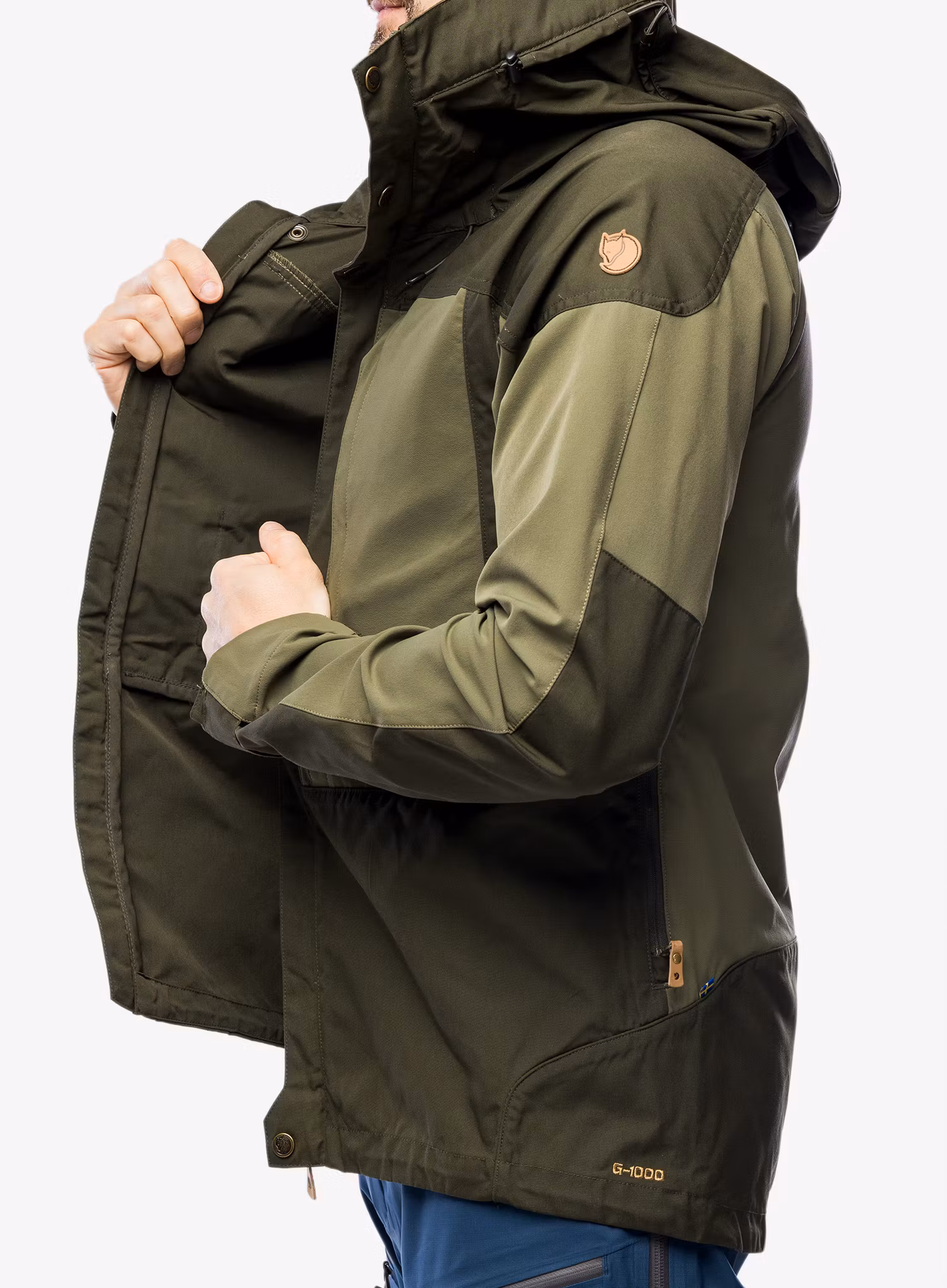 Куртка Fjallraven Keb Jacket - deep forest/laurel green | 8a.ua