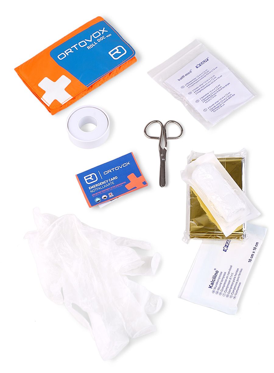 Аптечка Ortovox First Aid Roll Doc Mini - shocking orange
