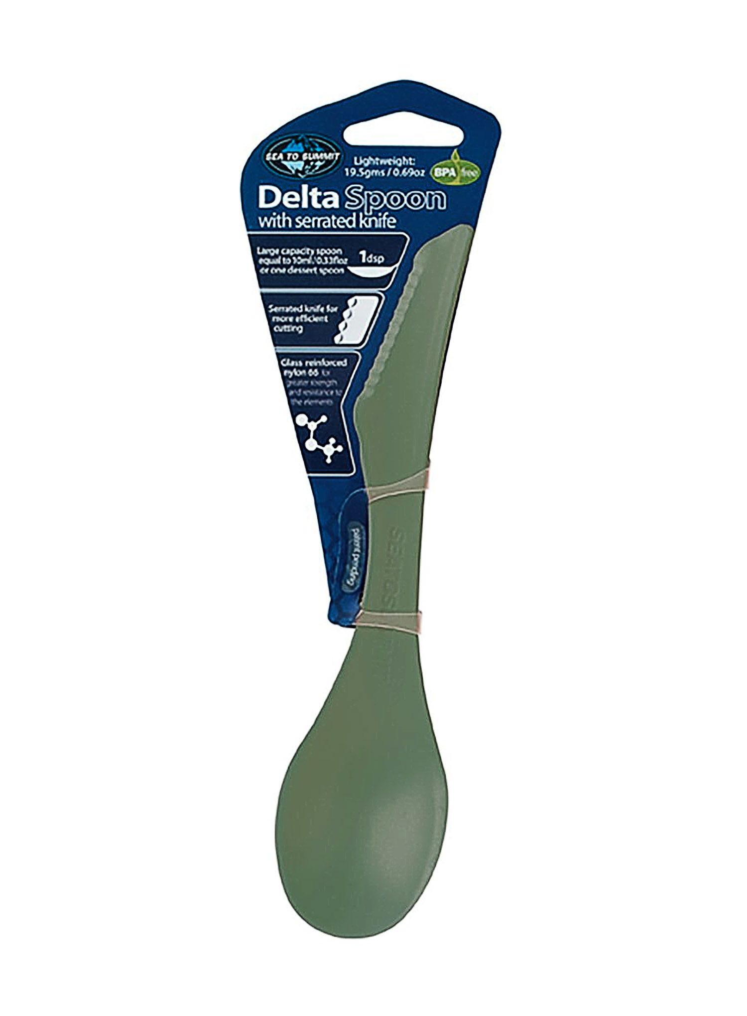 Столові прибори туристичні Sea To Summit Delta Spoon - green
