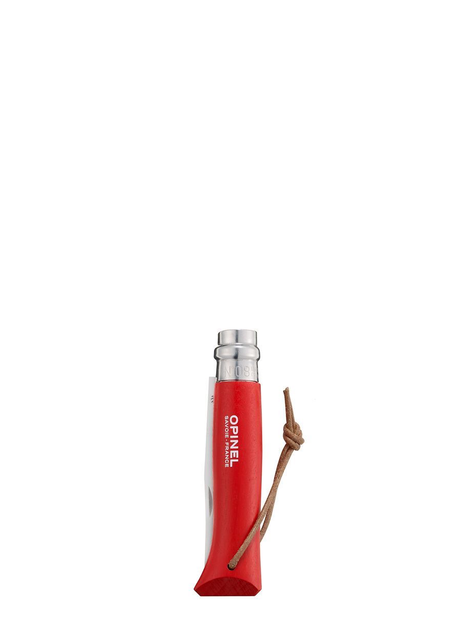 Ніж туристичний Opinel No.08 Inox Origins - red