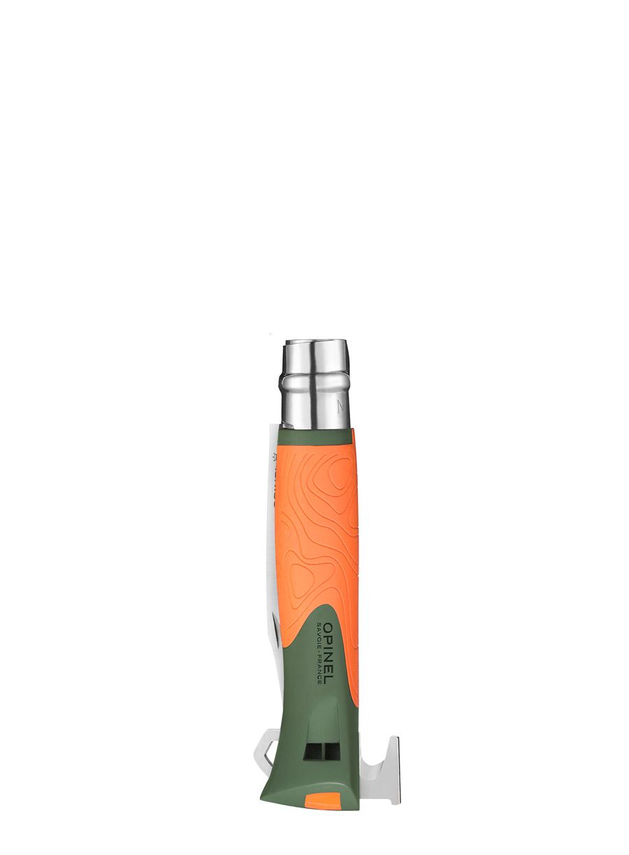 Ніж туристичний Opinel No.12 Explore - khaki/orange