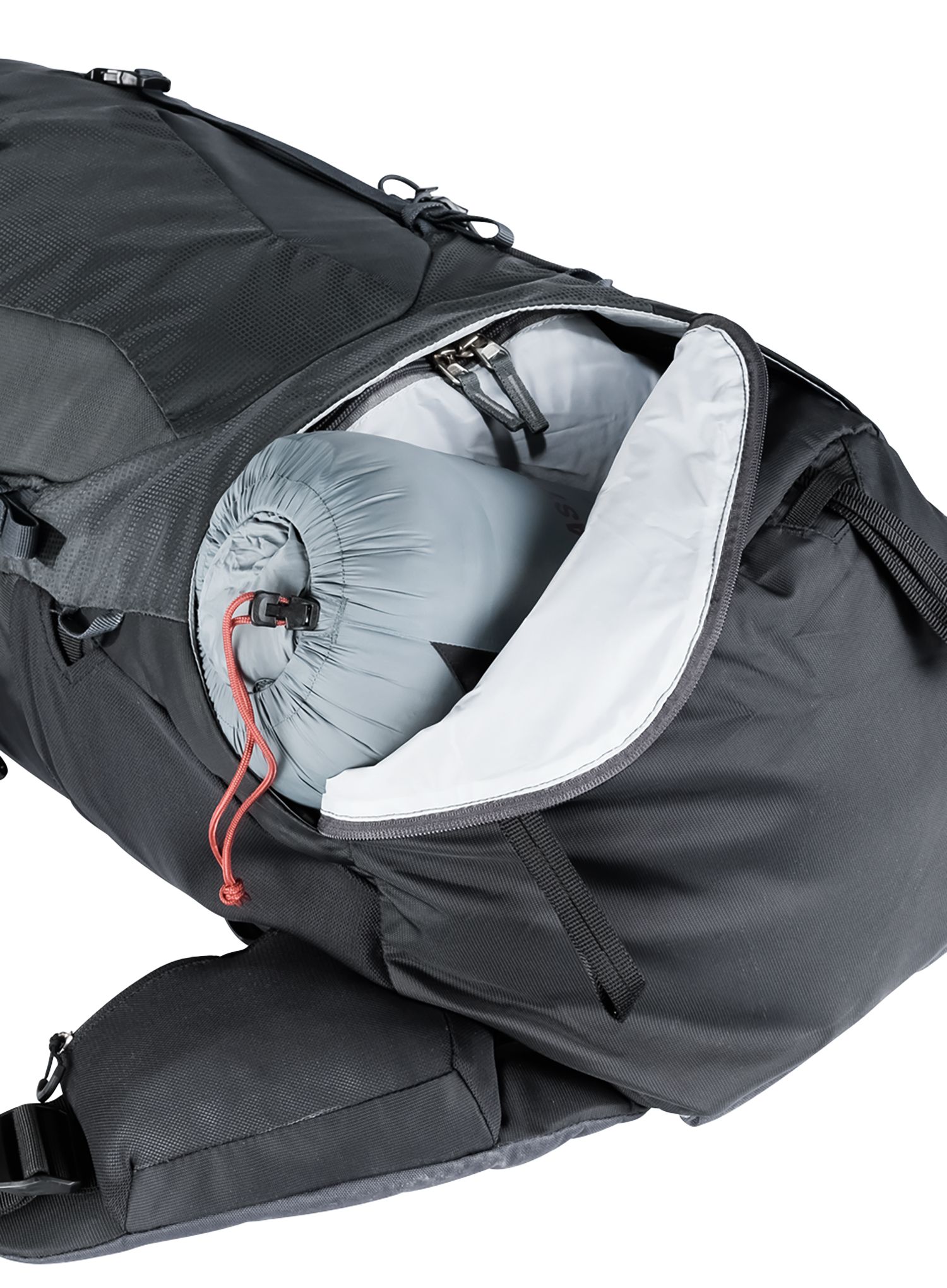 Рюкзак туристичний Deuter Aircontact Lite 50 + 10 - black/graphite