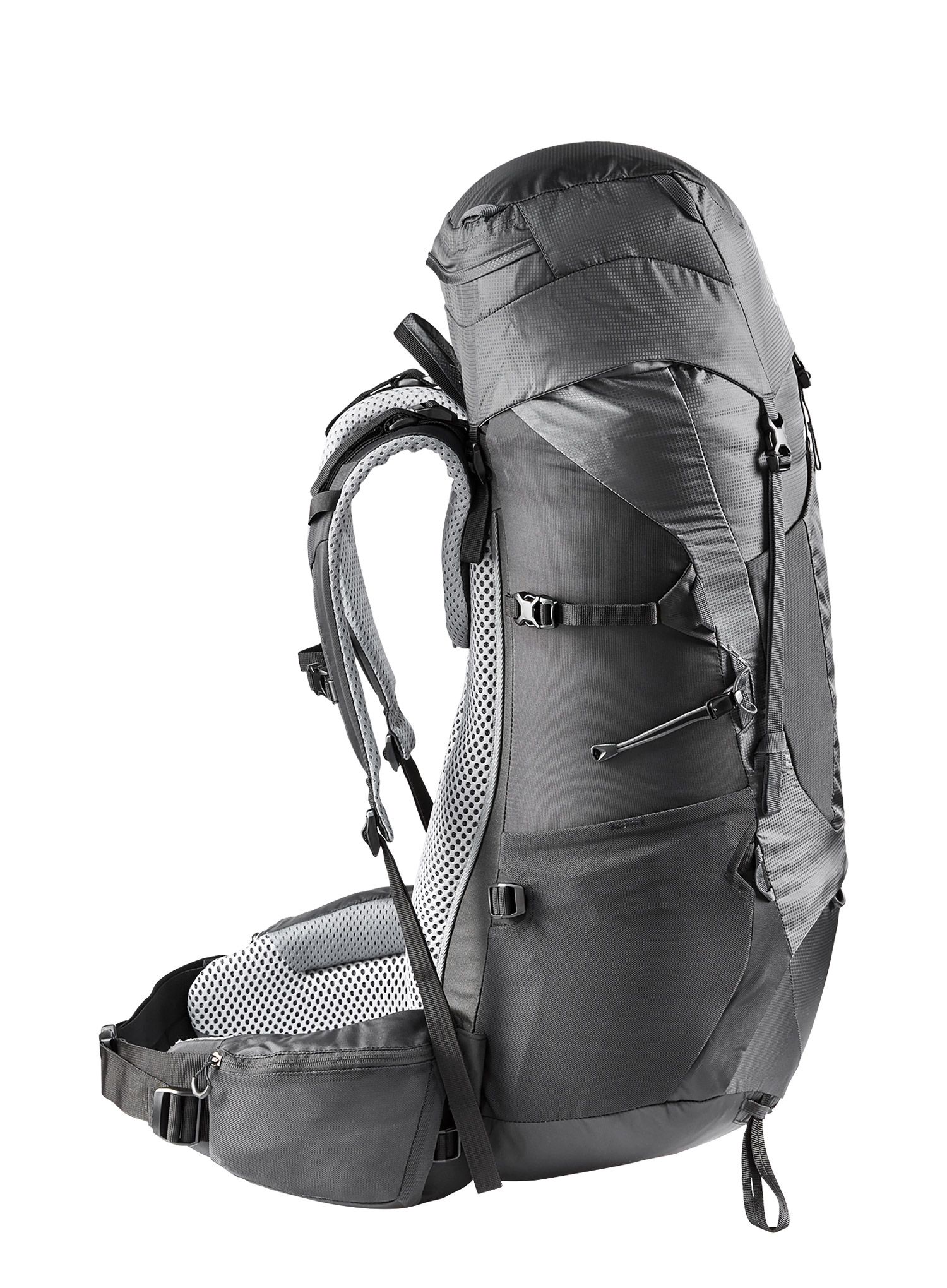 Рюкзак туристичний Deuter Aircontact Lite 50 + 10 - black/graphite