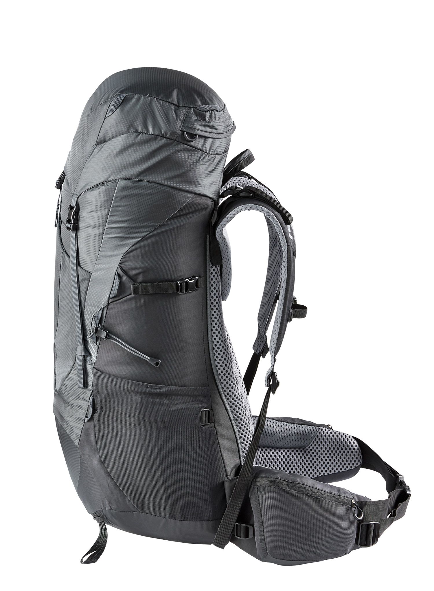 Рюкзак туристичний Deuter Aircontact Lite 50 + 10 - black/graphite