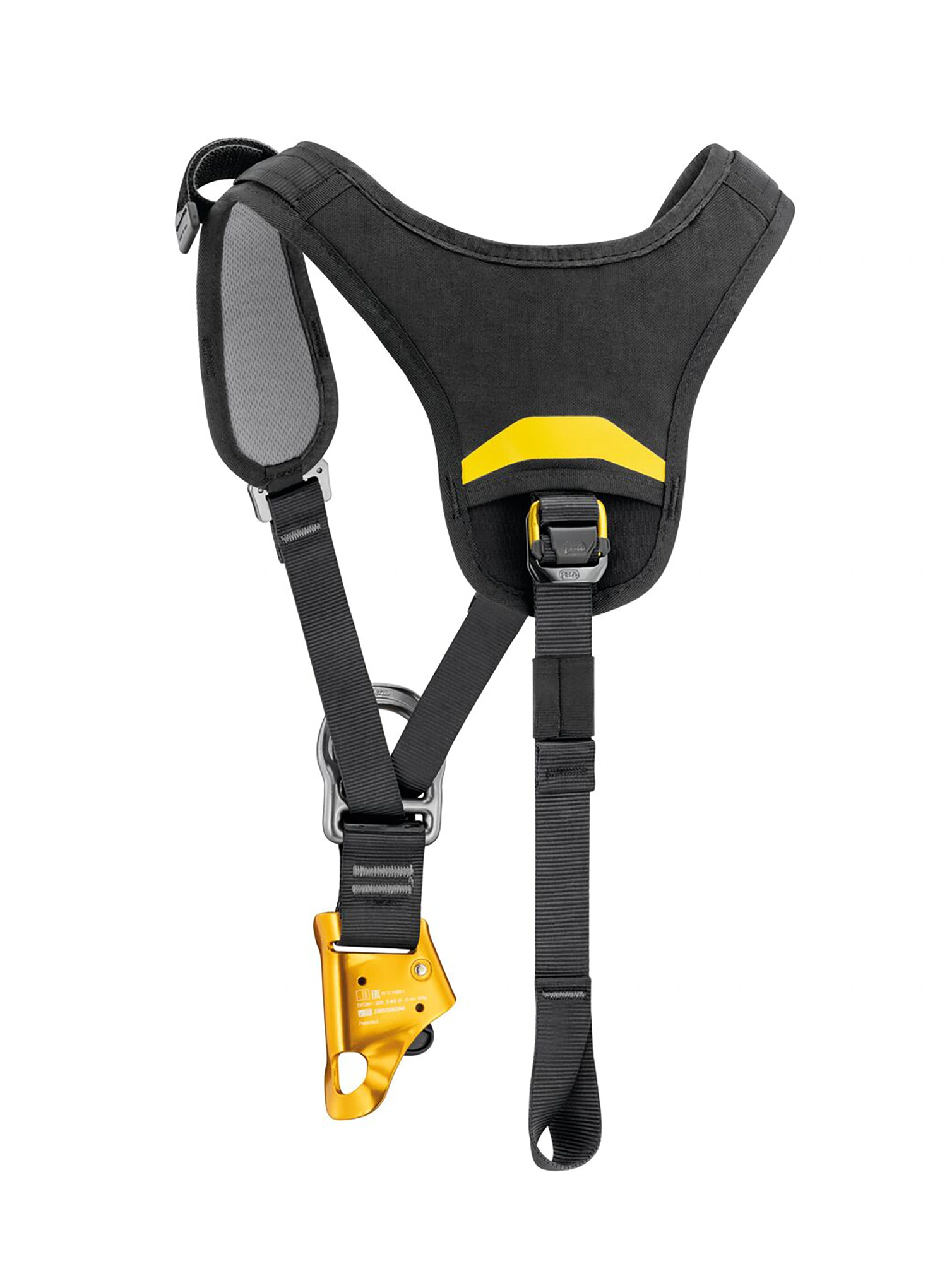 Розвантажувальна система Petzl Top Croll - black/yellow