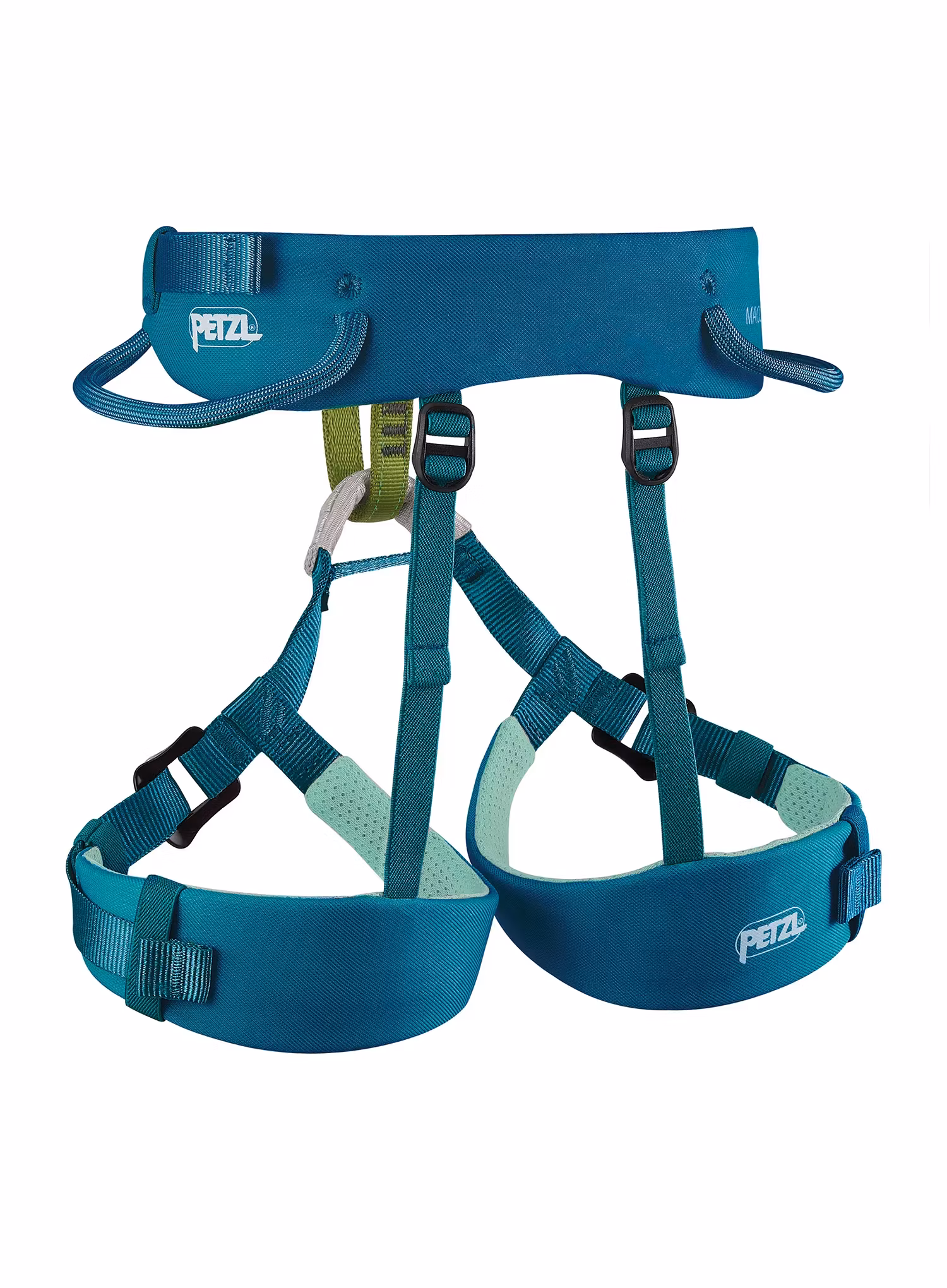 Страхувальна система скелелазна для дітей Petzl Macchu - blue/blue