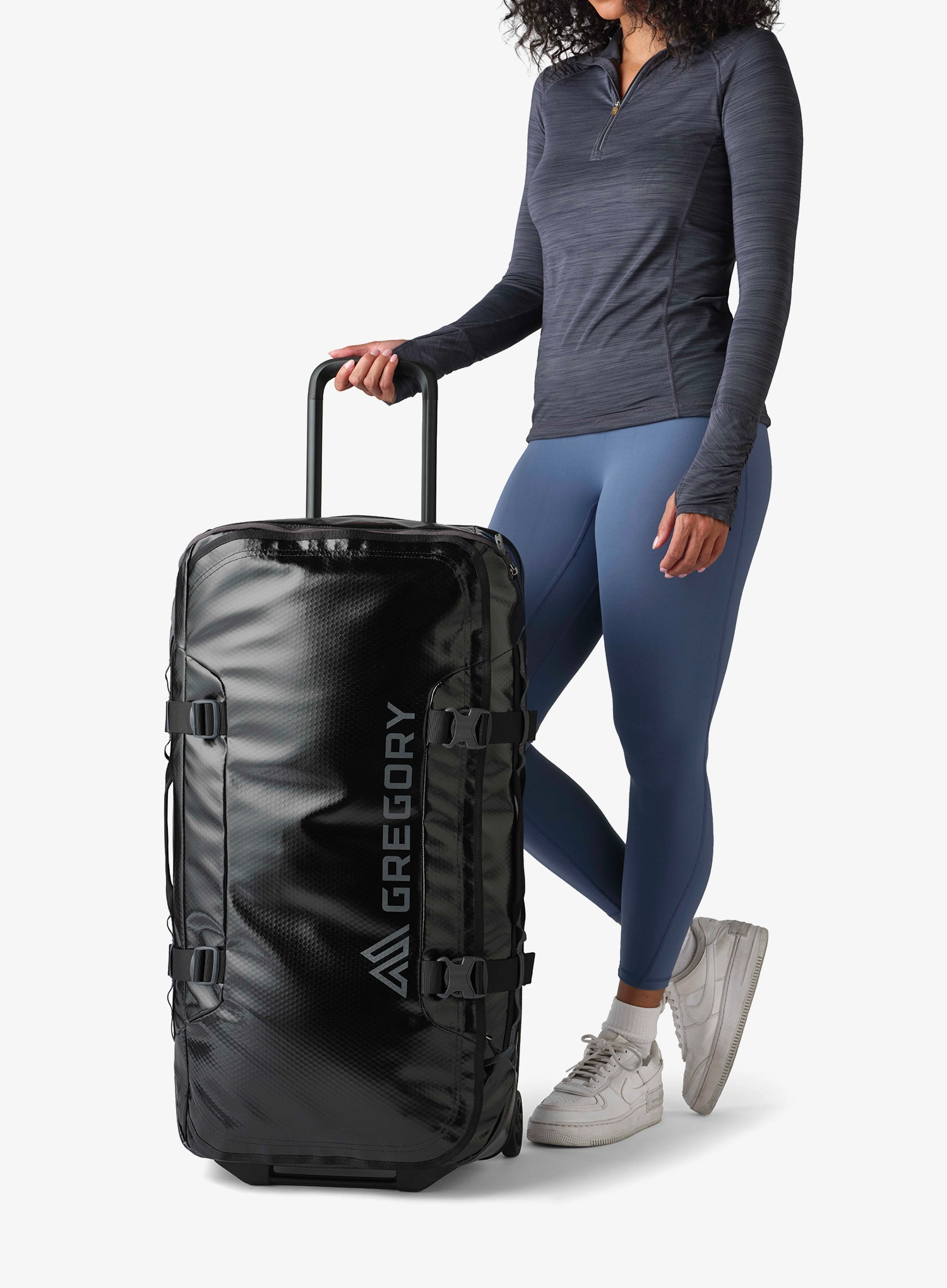 Валіза дорожня Gregory Alpaca Wheeled Duffel 100 l - obsidian black