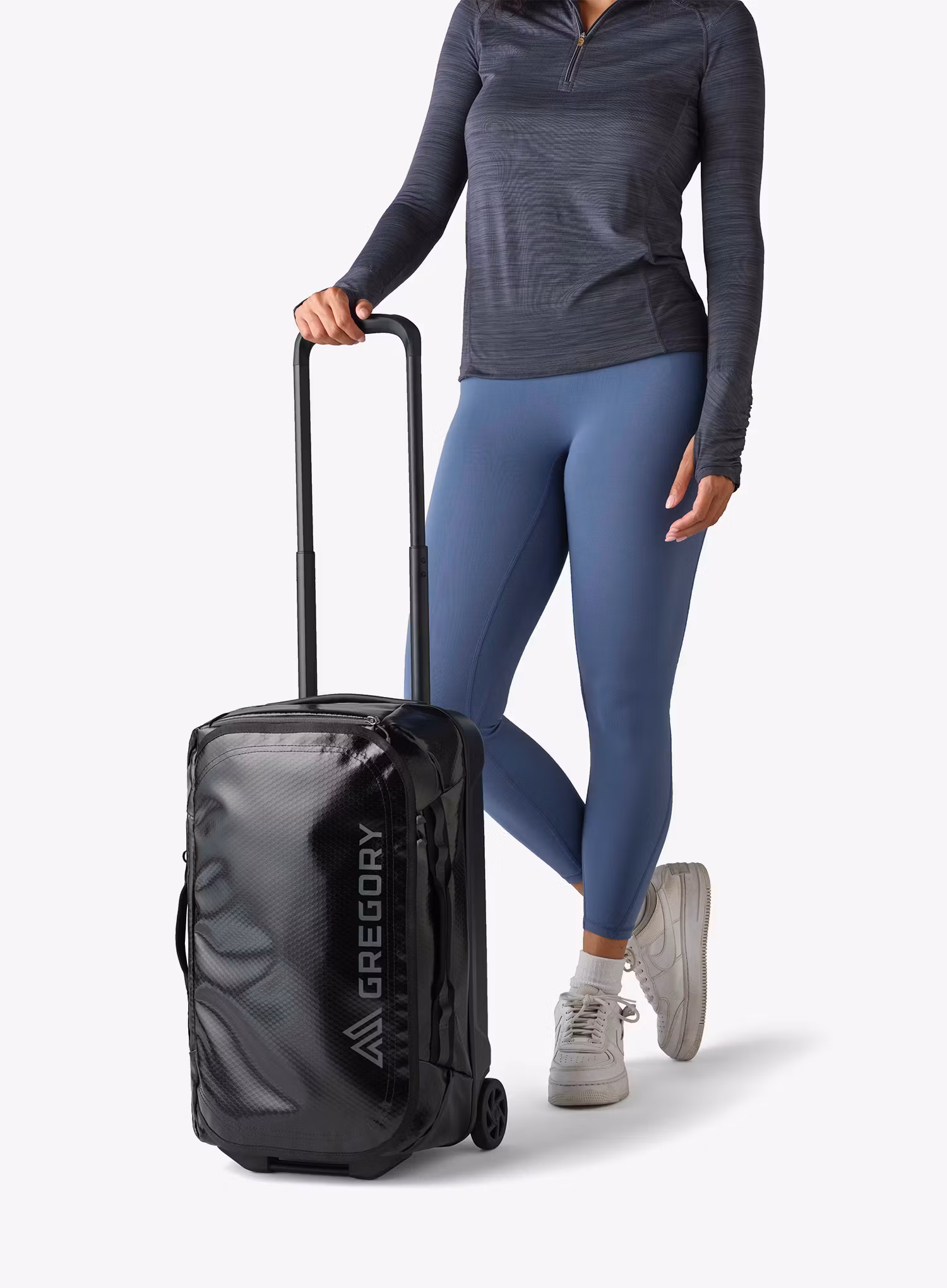 Валіза дорожня Gregory Alpaca Wheeled Duffel 40 l - obsidian black