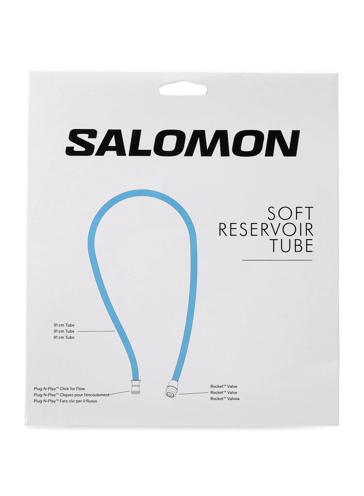 Шланг Salomon Soft Reservoir Tube - clear blue