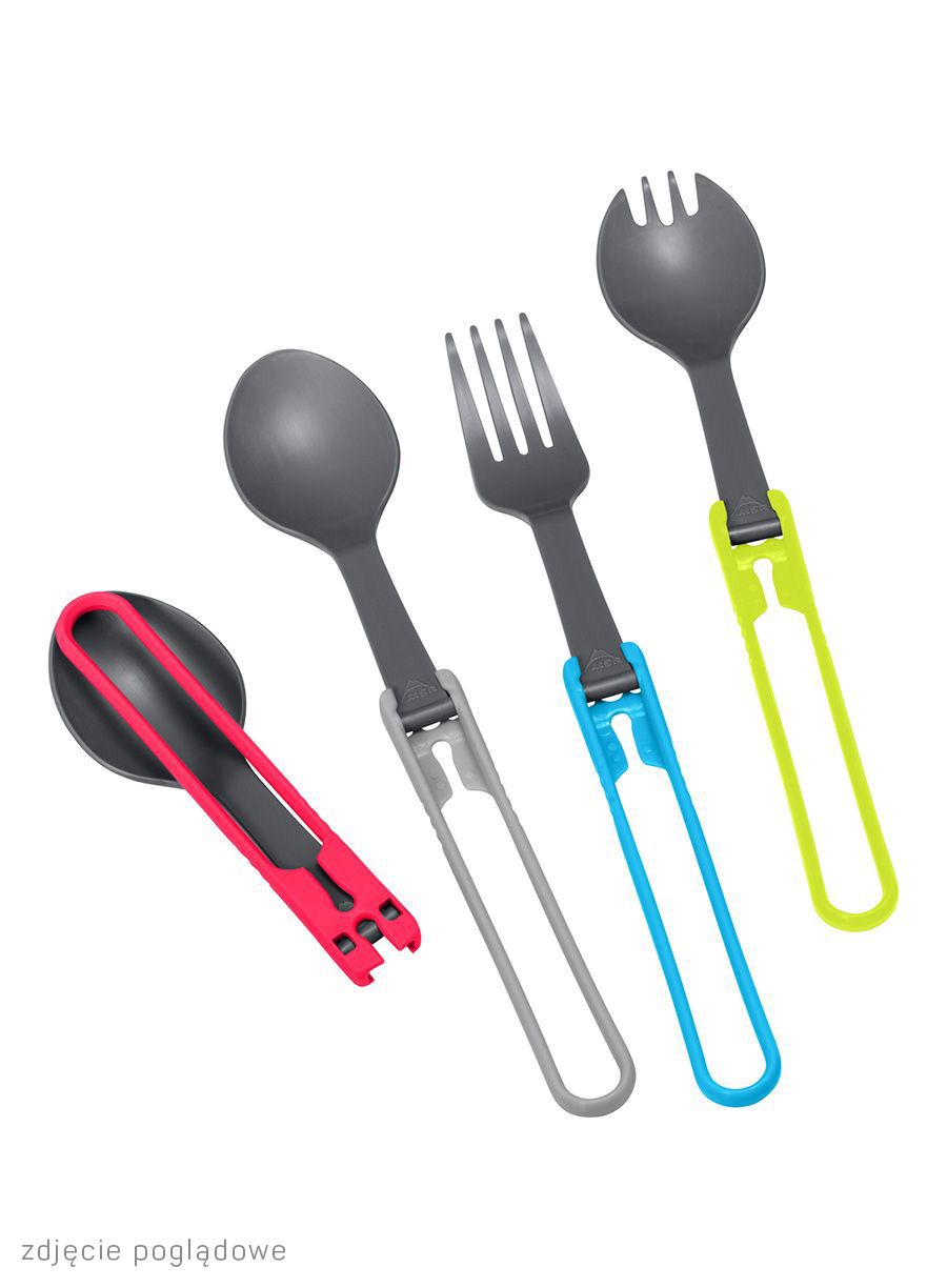 Виделка MSR Folding Utensil - green