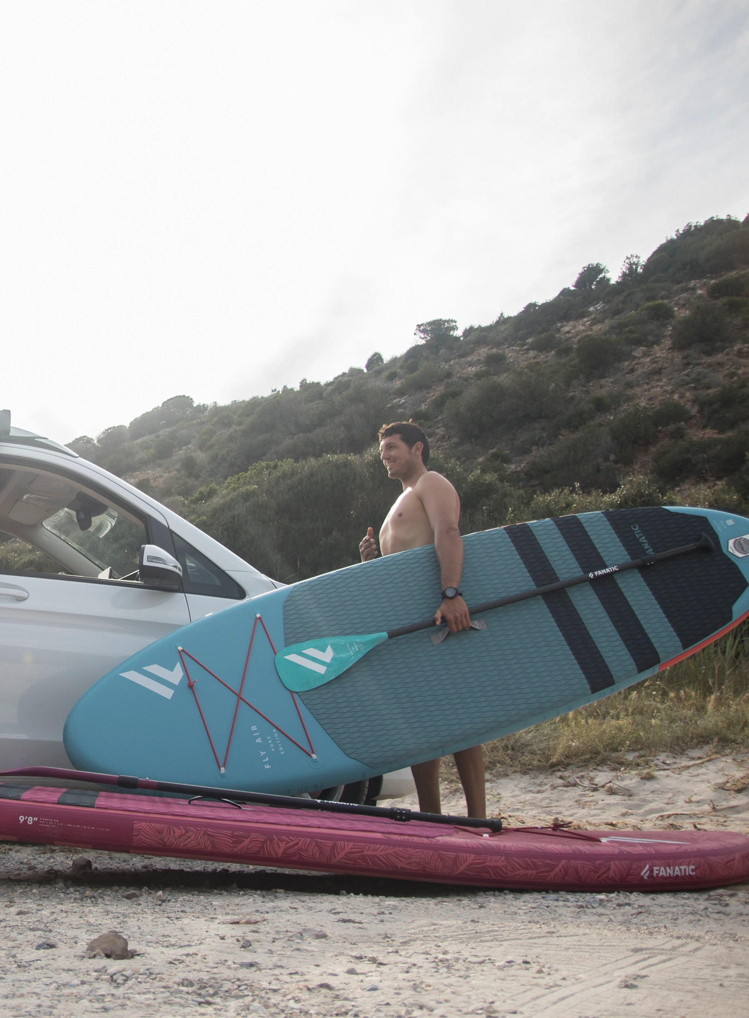 Весло для SUP Fanatic Carbon 25 Adjust