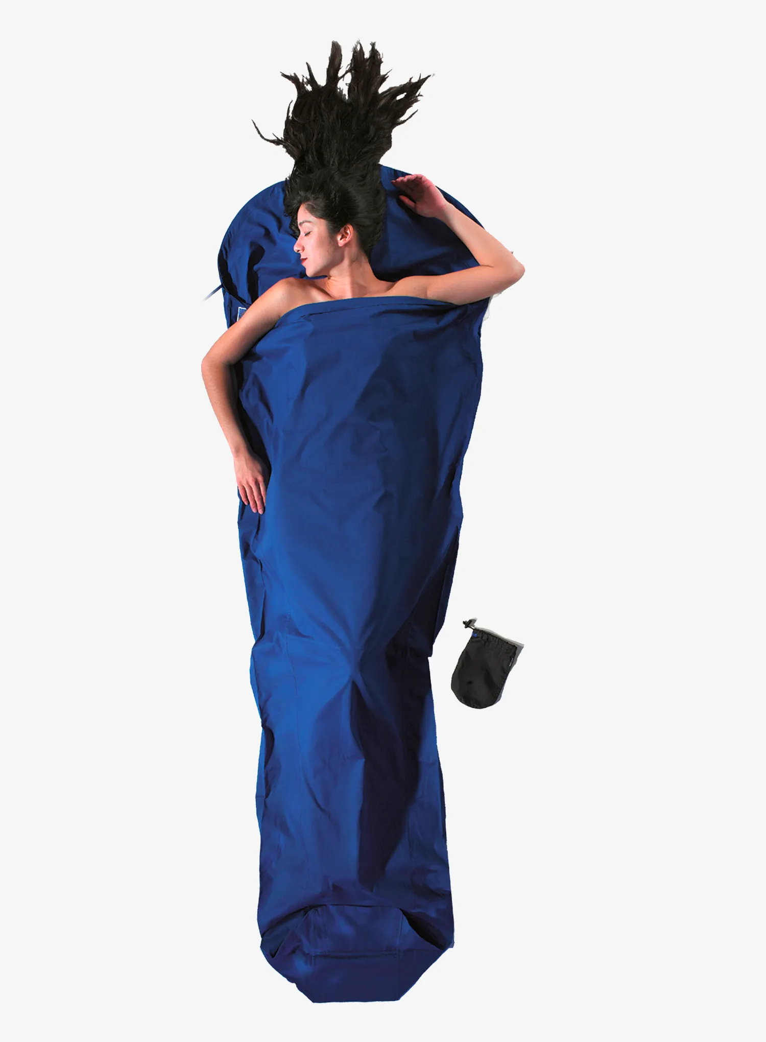 Вкладка для спальника Cocoon MummyLiner - Cotton - ultramarine blue