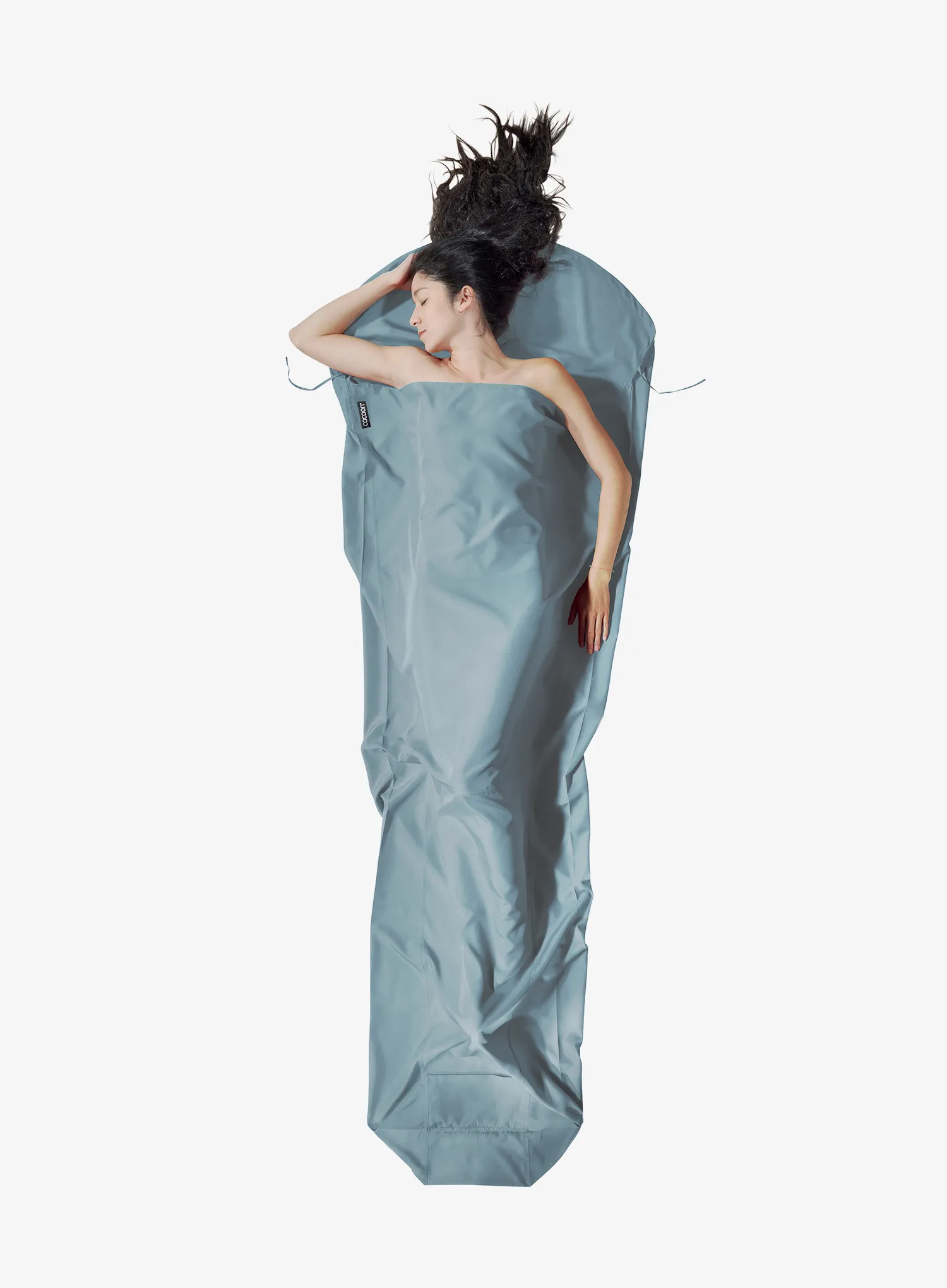 Вкладка для спальника Cocoon MummyLiner - Lyocell - eucalyptus green