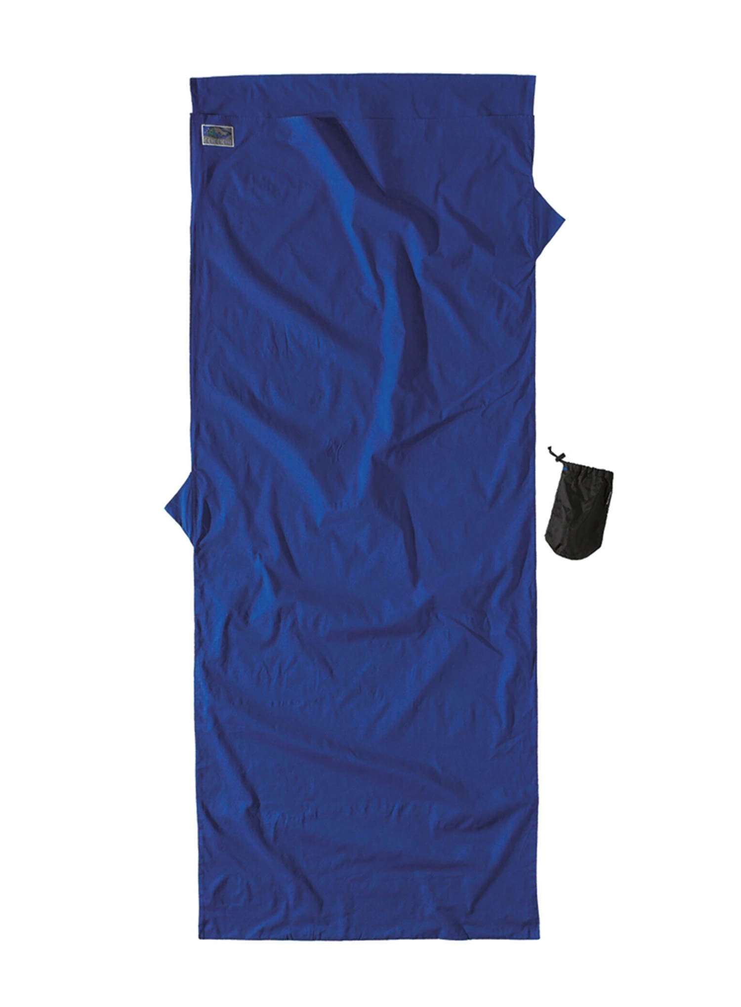 Вкладка для спальника Cocoon TravelSheet - Cotton - ultramarine blue