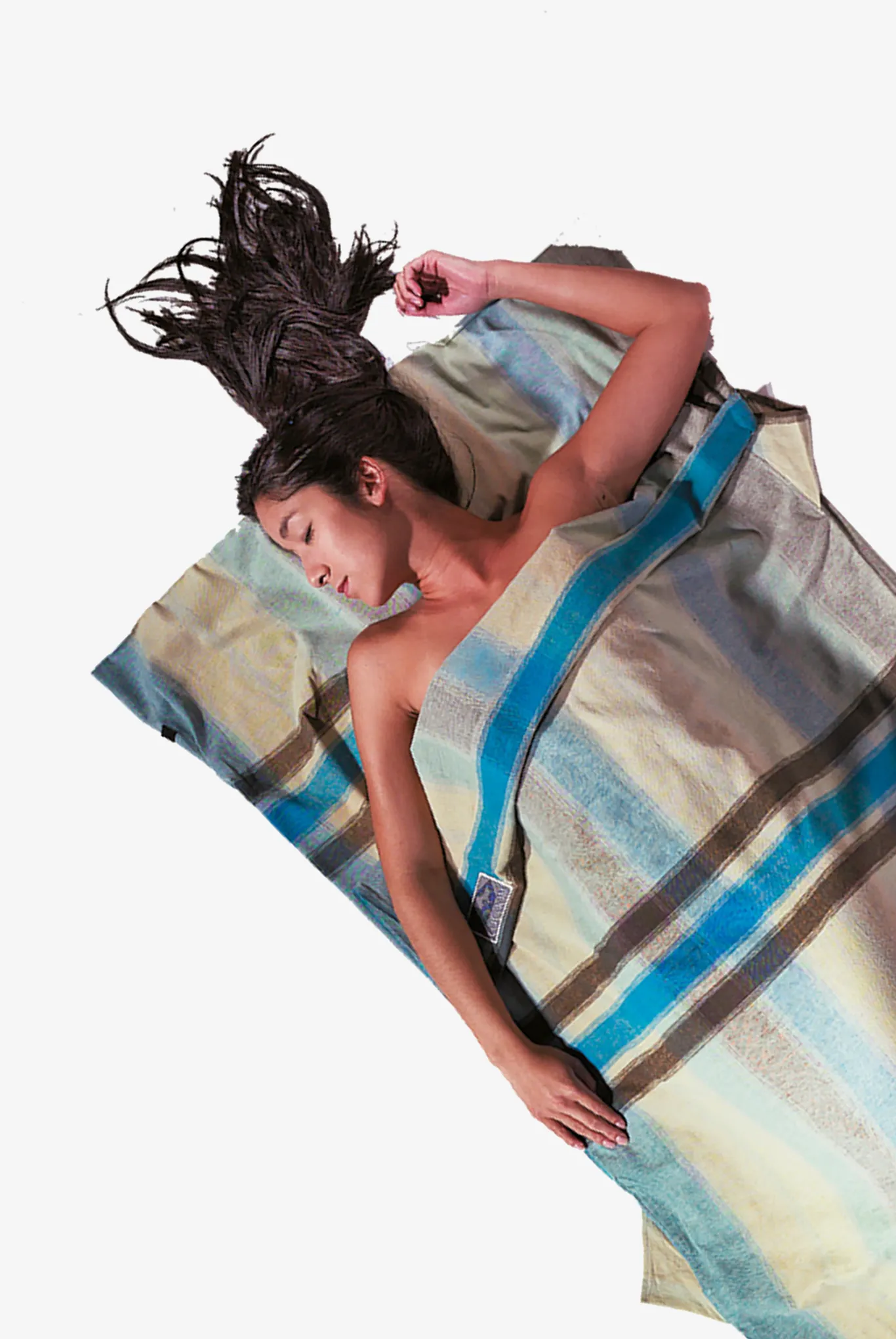 Вкладка для спальника Cocoon TravelSheet - Flannel - african rainbow