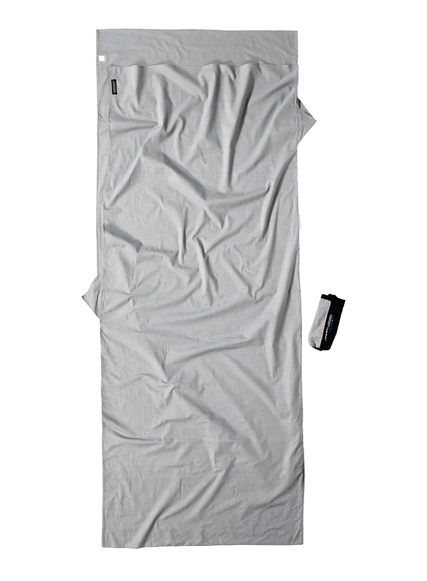 Вкладка для спальника Cocoon TravelSheet - Insect Shield - Cotton - safari grey