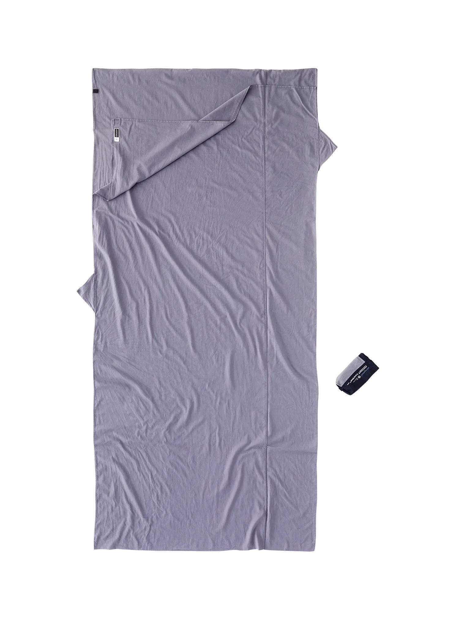 Вкладка для спальника Cocoon TravelSheet - Insect Shield - Extra Large - Egyptian Cotton - elephant grey