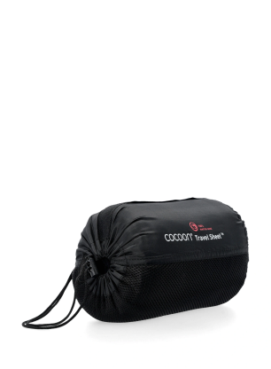 Вкладка для спальника Cocoon TravelSheet - Merino Wool - black