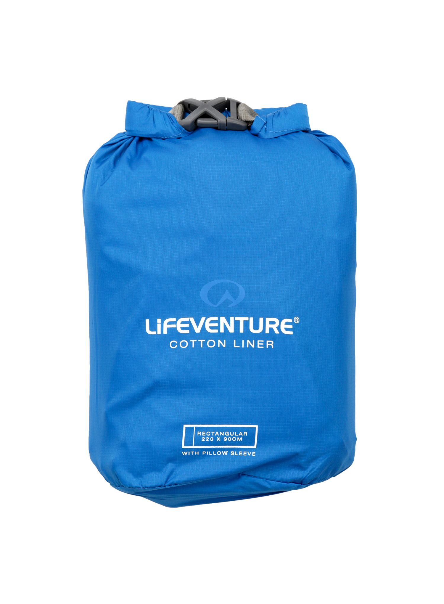 Вкладка для спальника Lifeventure Cotton Sleeping Bag Liner Rectangular - blue