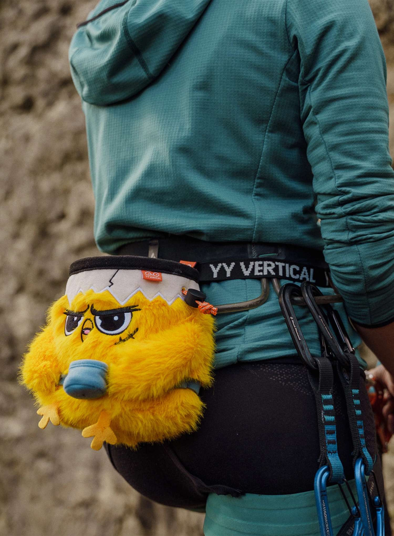 Мішечок для магнезії Y&Y Vertical Chalk Bag - chick