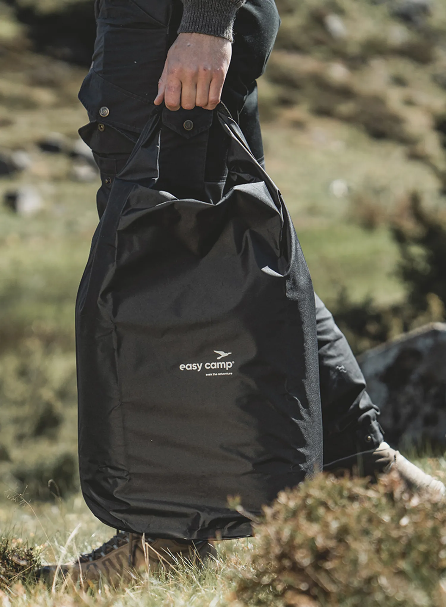Мішок водонепроникний Easy Camp Dry-Pack L - black
