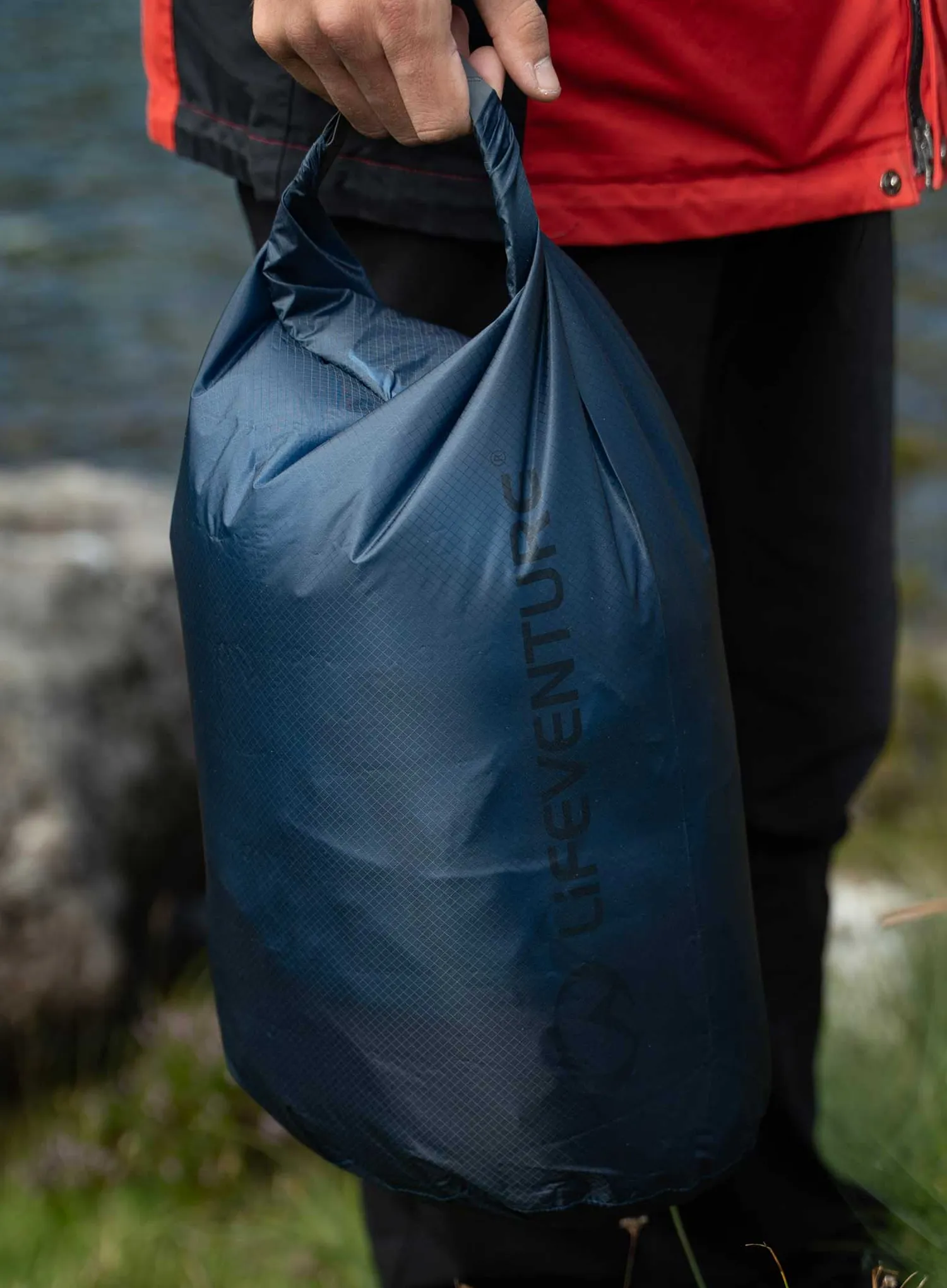 Мішок водонепроникний Lifeventure Ultralight Dry Bag 10 l - navy